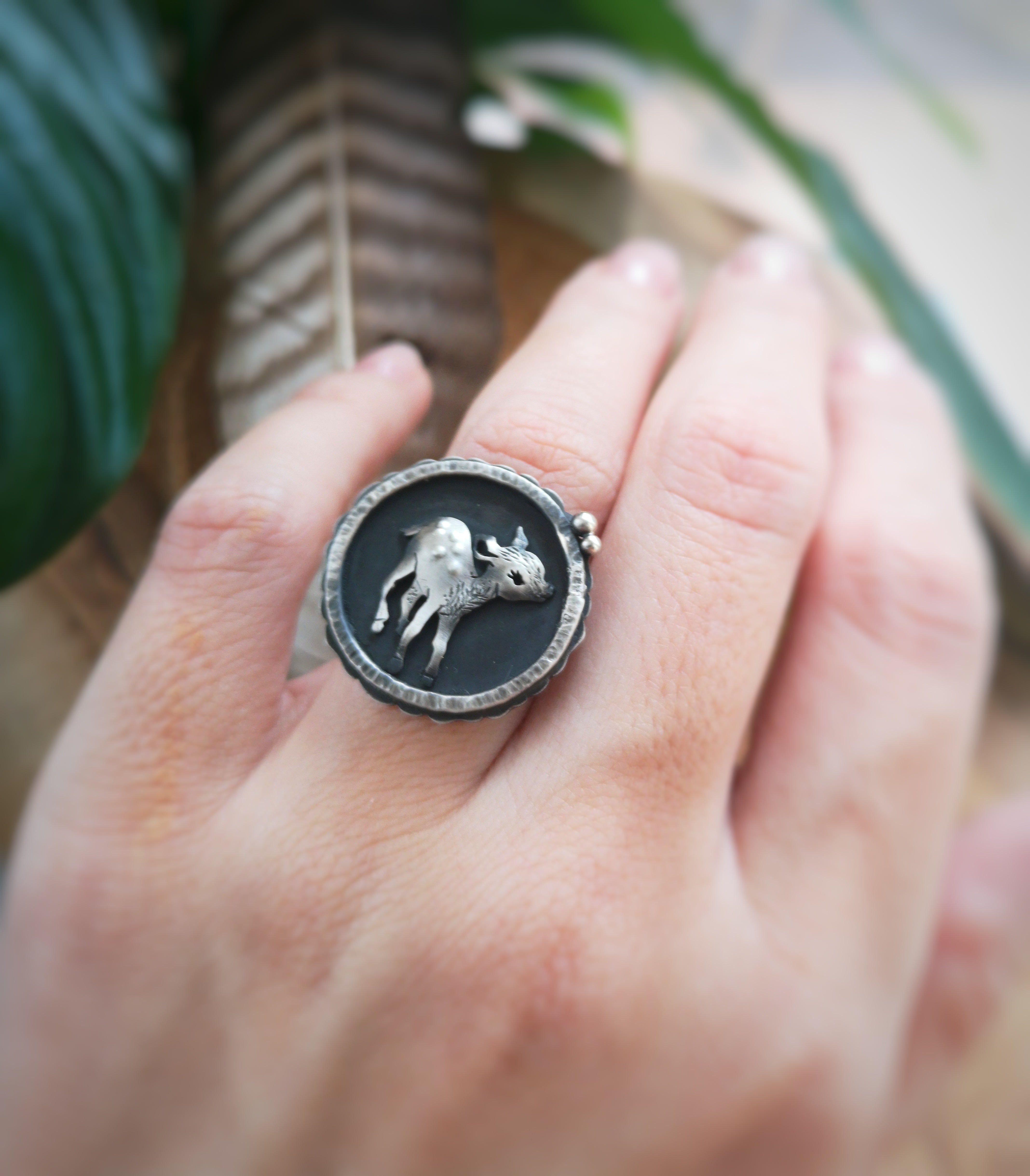 The Fawn Shadowbox Ring