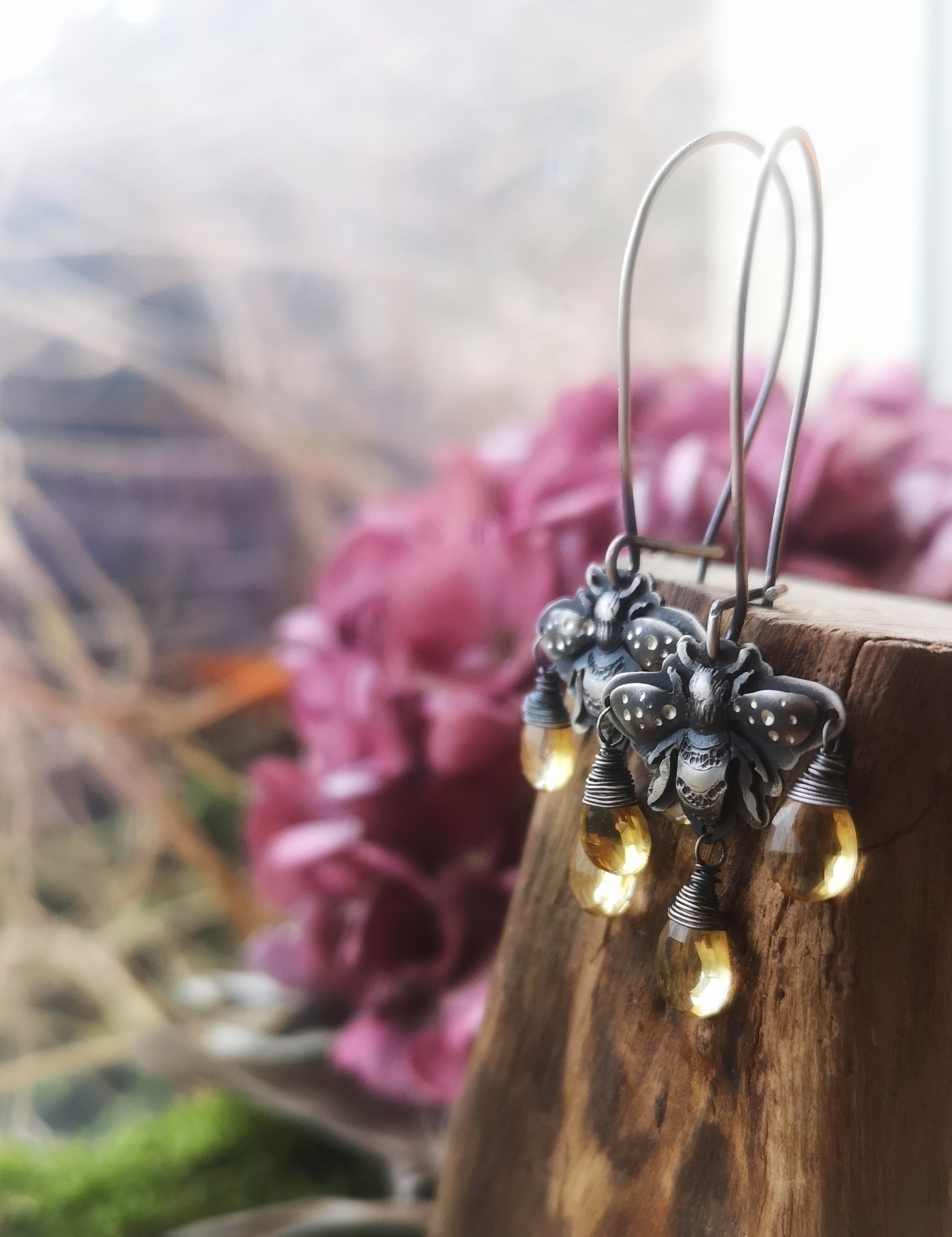 The Honey Bee Earrings