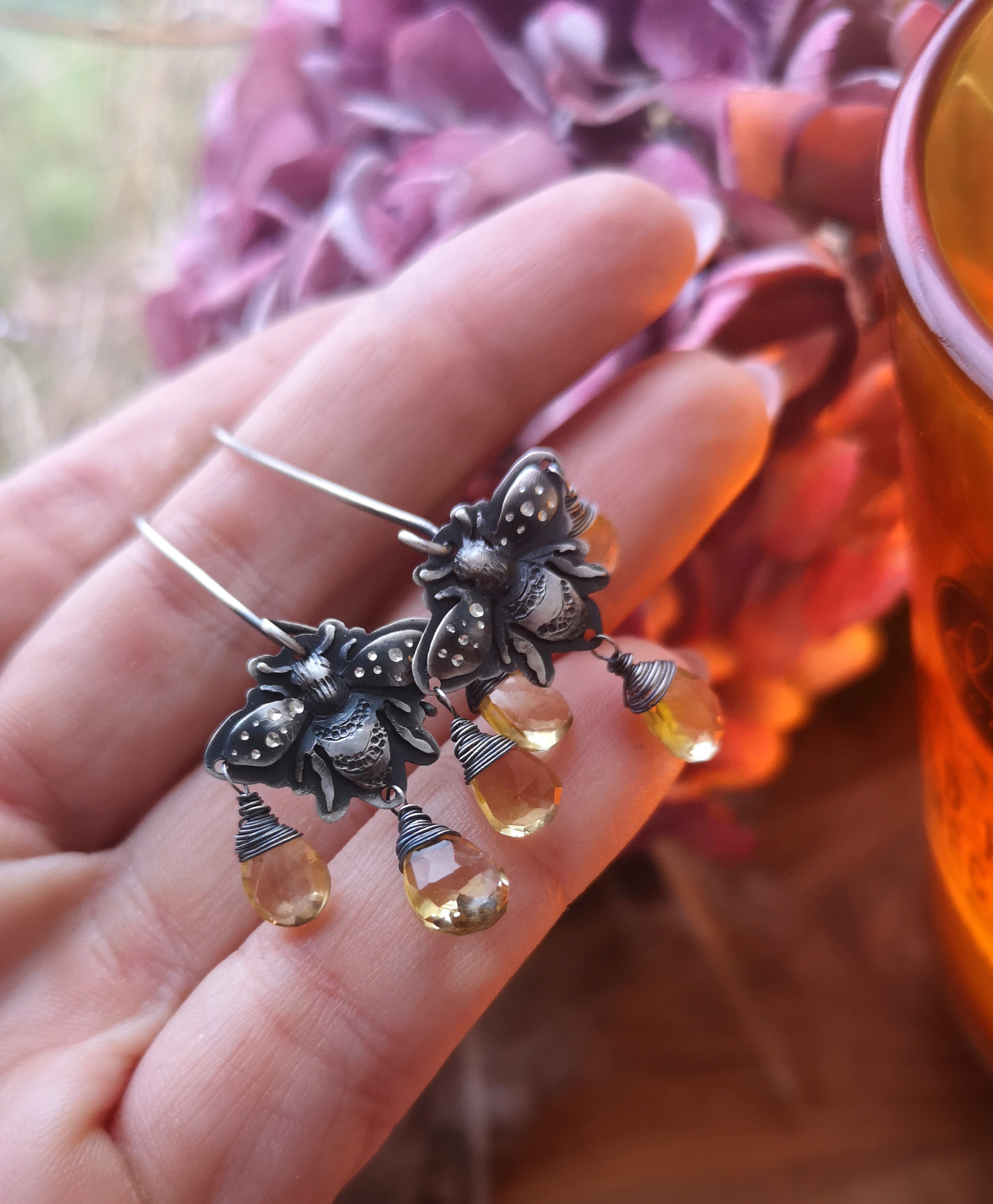 The Honey Bee Earrings