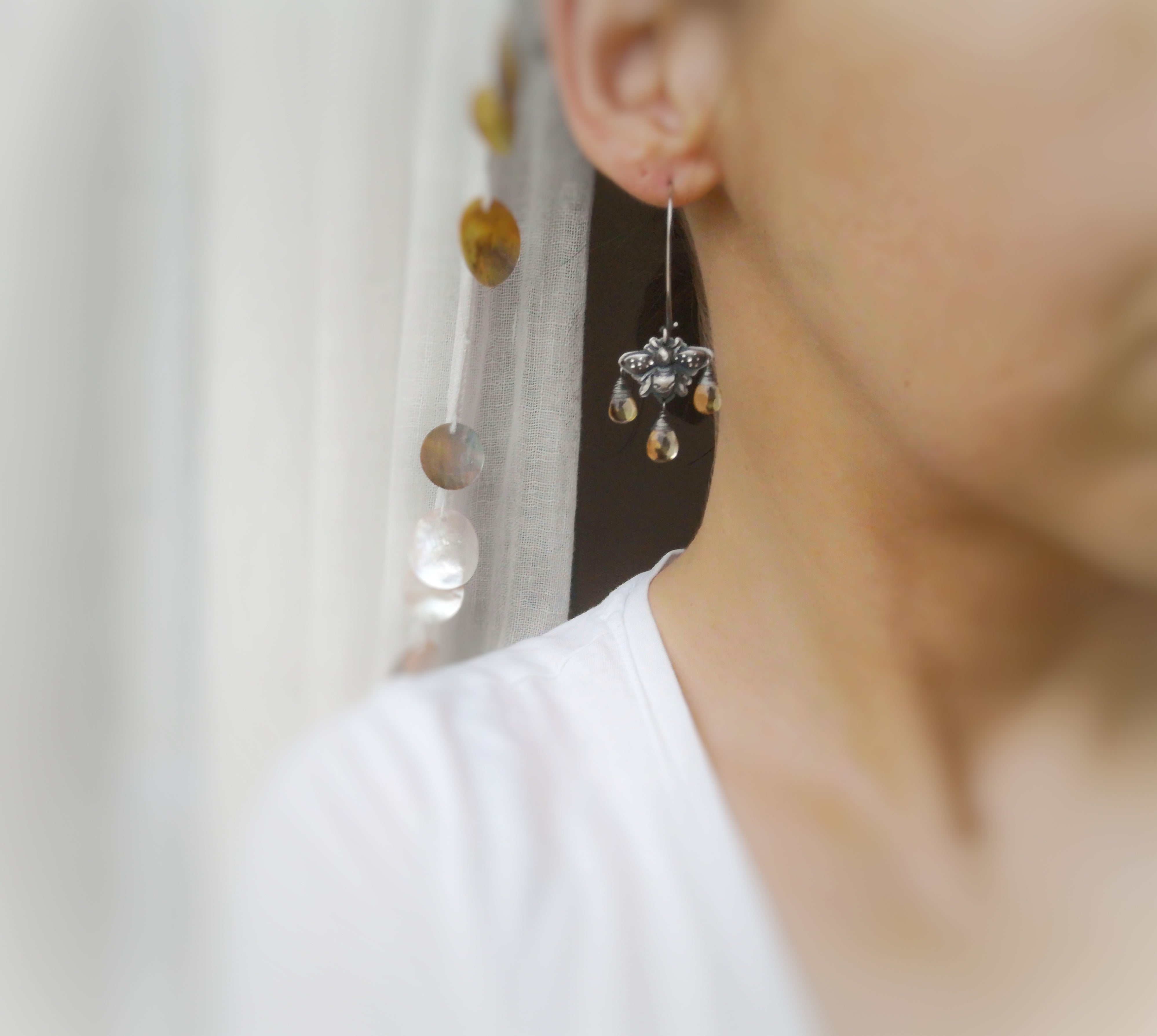 The Honey Bee Earrings
