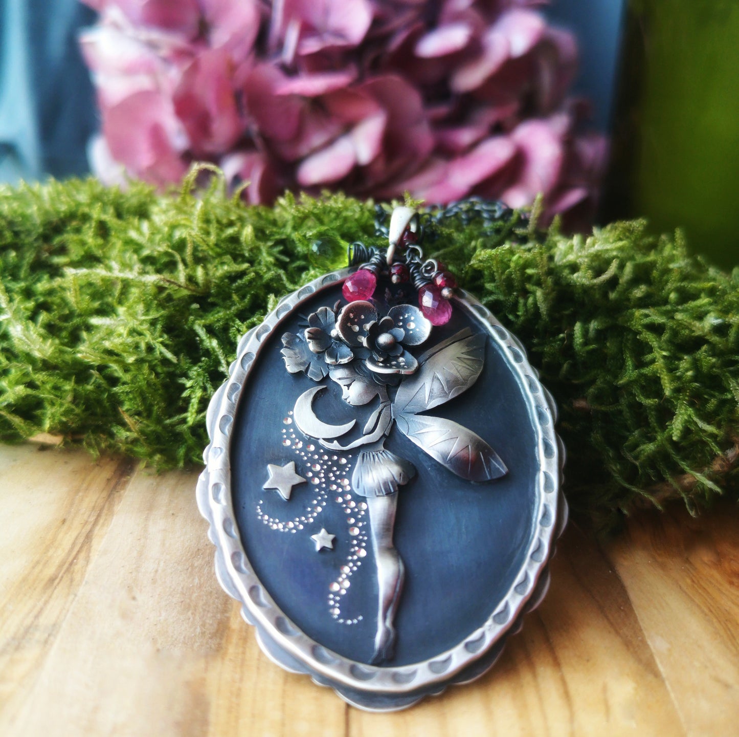 Holding the Moon Necklace