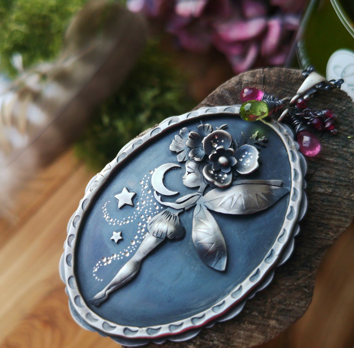 Holding the Moon Necklace