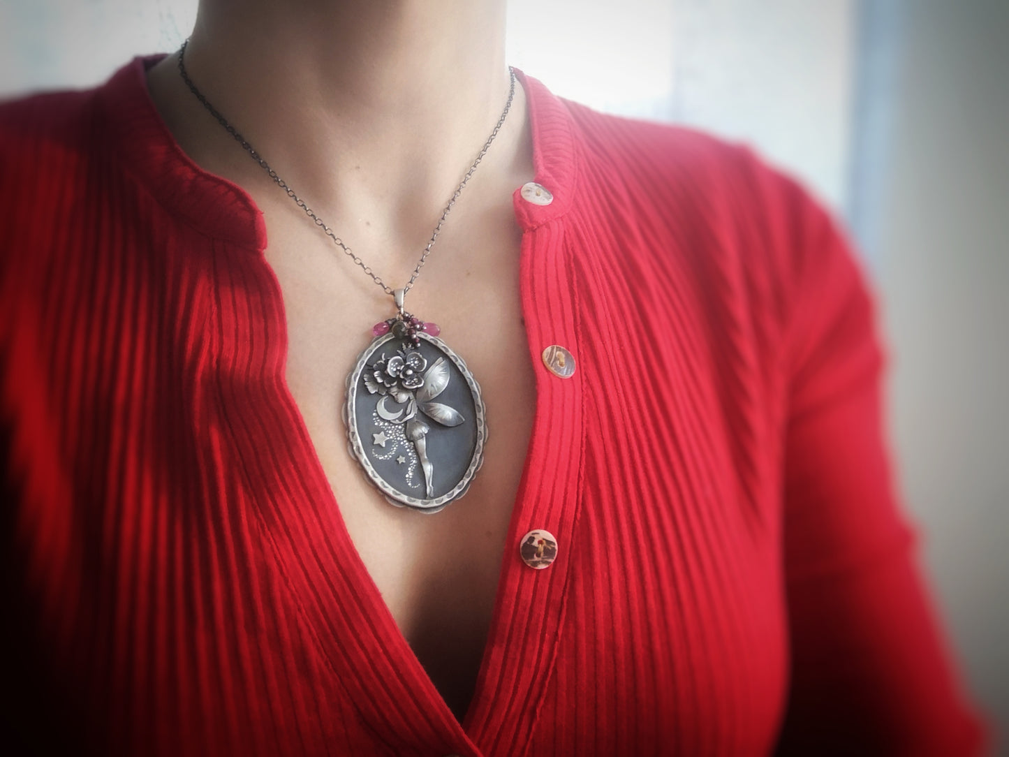 Holding the Moon Necklace