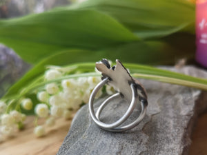 The Healer Ring 8.5 US - Moonstone Ring