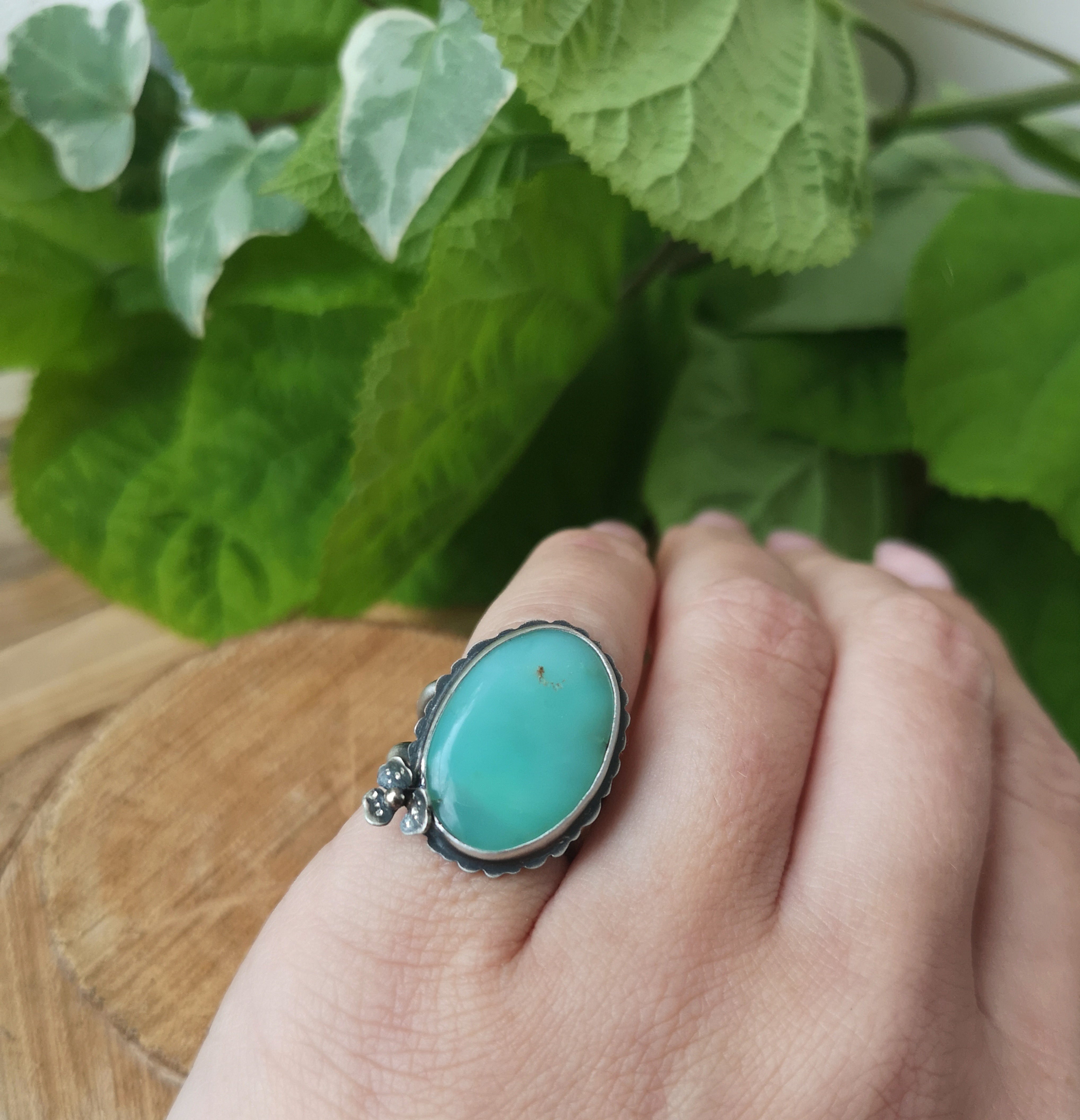 Charming Spring Ring 5.5 US