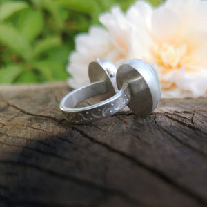 The Lake Ring - Aquamarine & Pearl