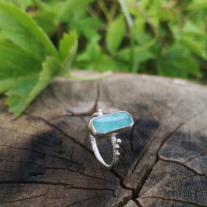 The Wonderland Ring - Blue Tourmaline 9 US