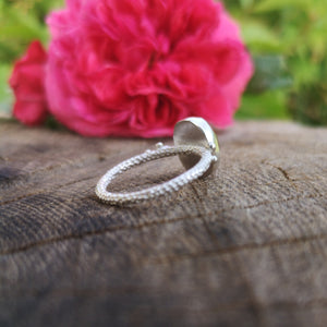 The Wonderland Ring - Pink Tourmaline 8.5 US