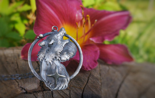 The Rebirth Wolf Necklace
