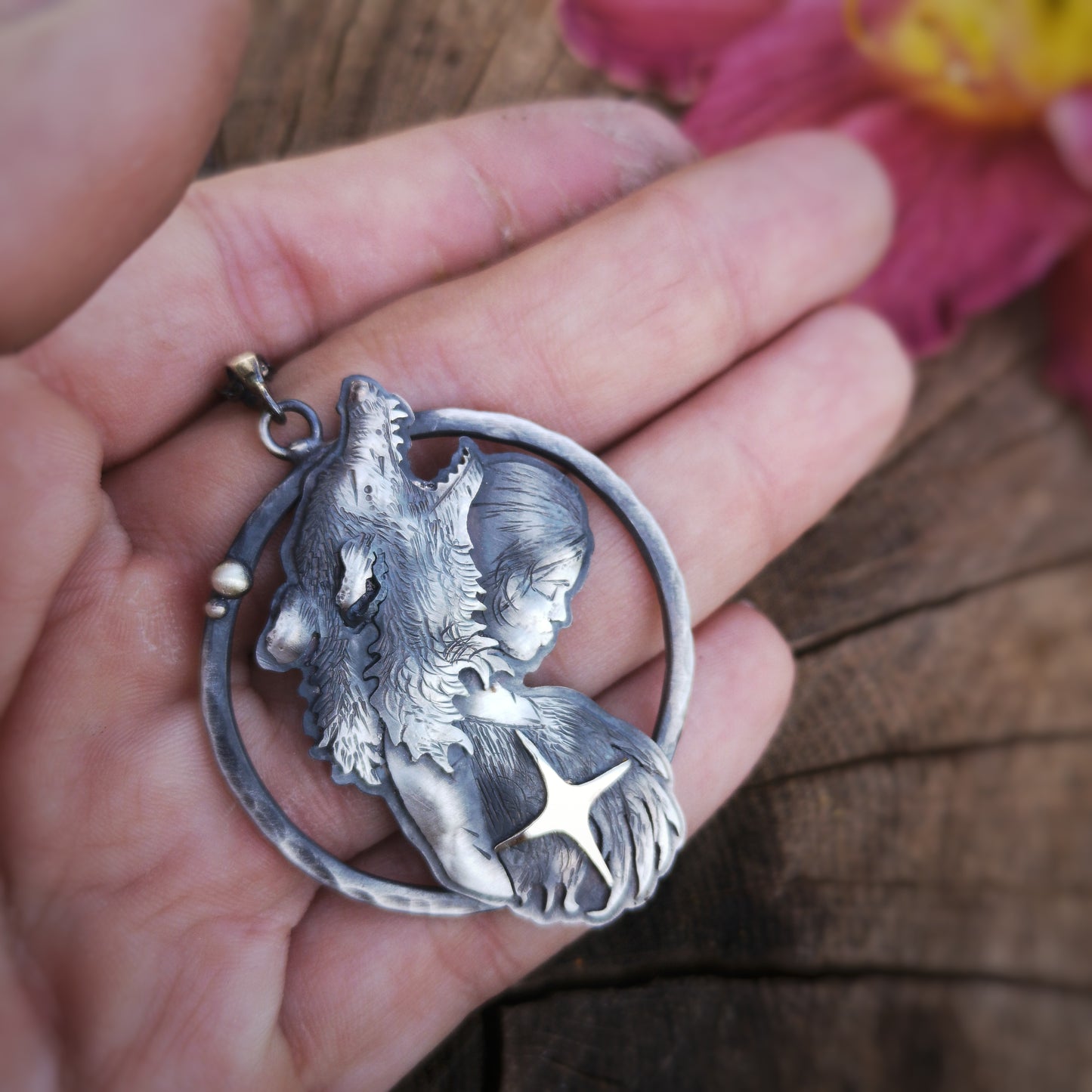 The Rebirth Wolf Necklace