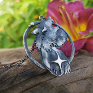 The Rebirth Wolf Necklace