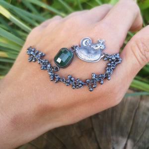 The Pure Silence Bracelet - Deer & Tourmaline