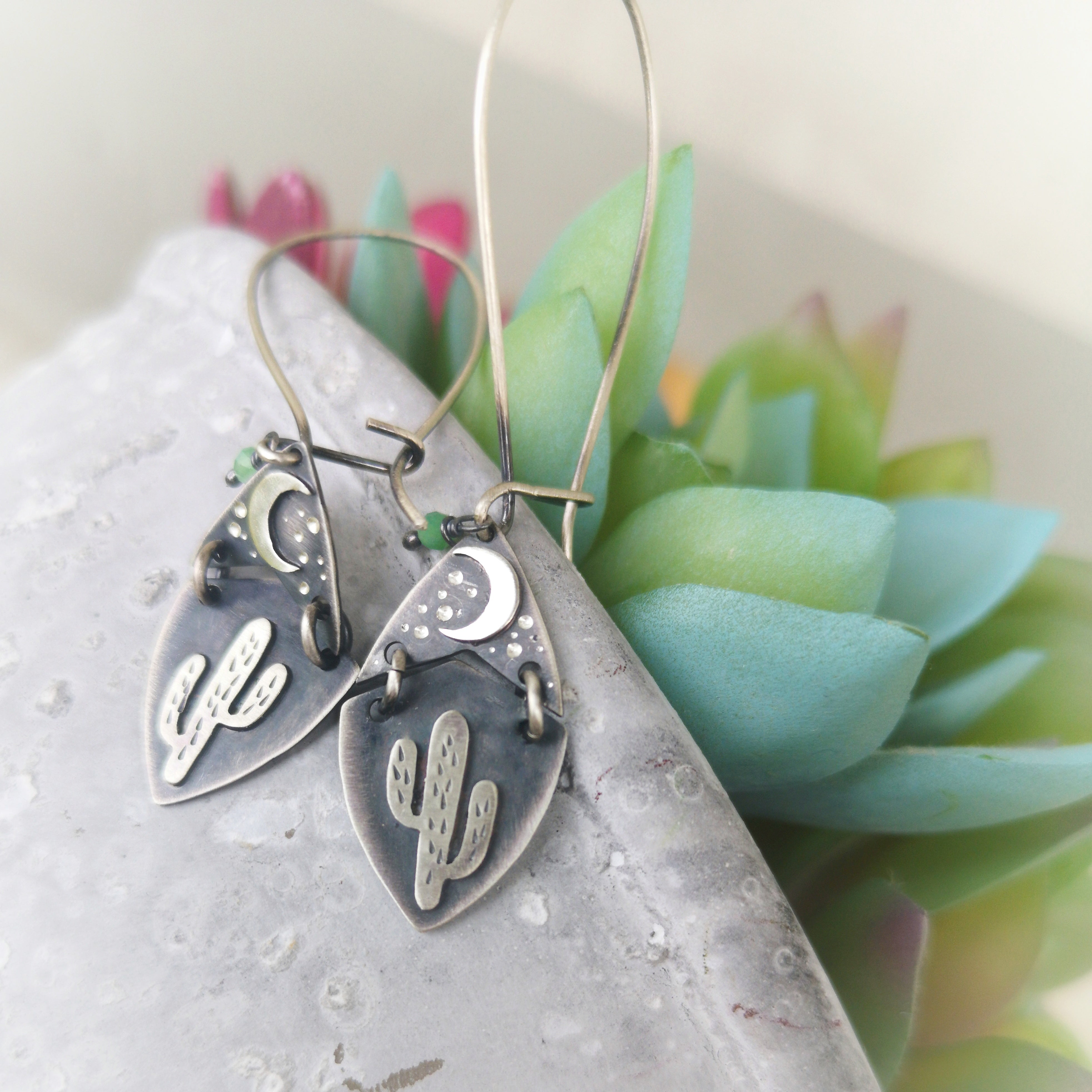 The Saguaro Cactus Earrings