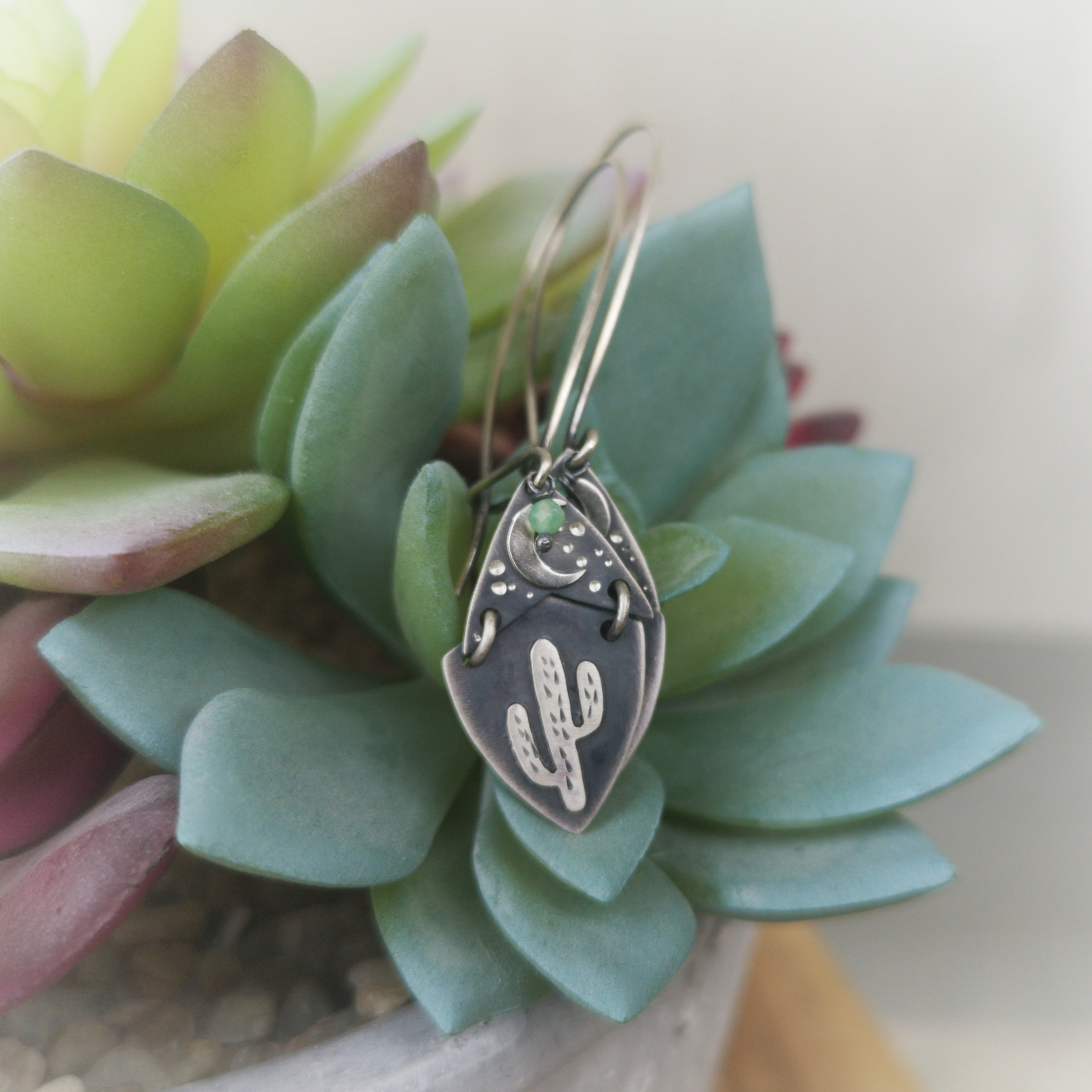 The Saguaro Cactus Earrings