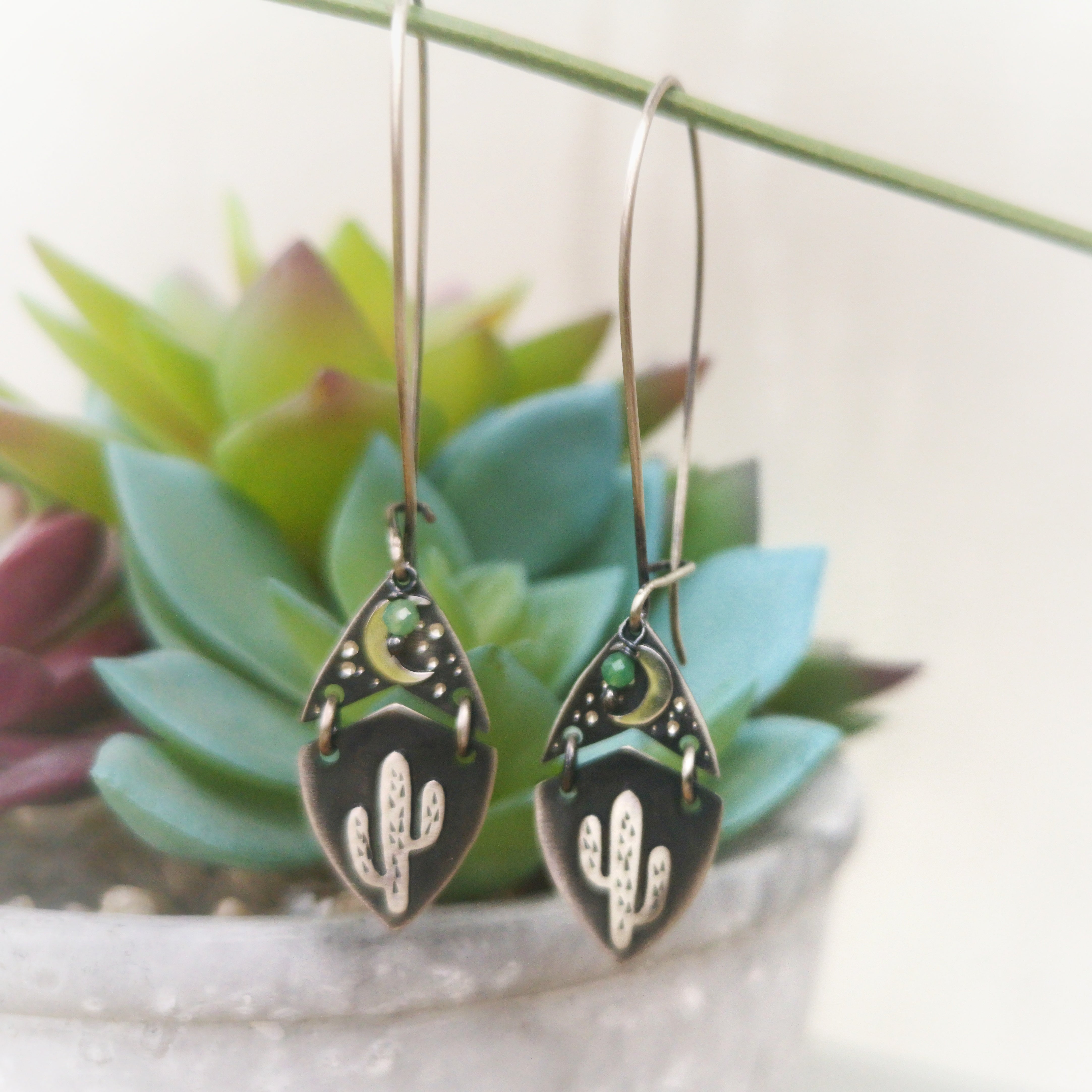 The Saguaro Cactus Earrings