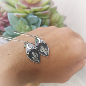 The Saguaro Cactus Earrings
