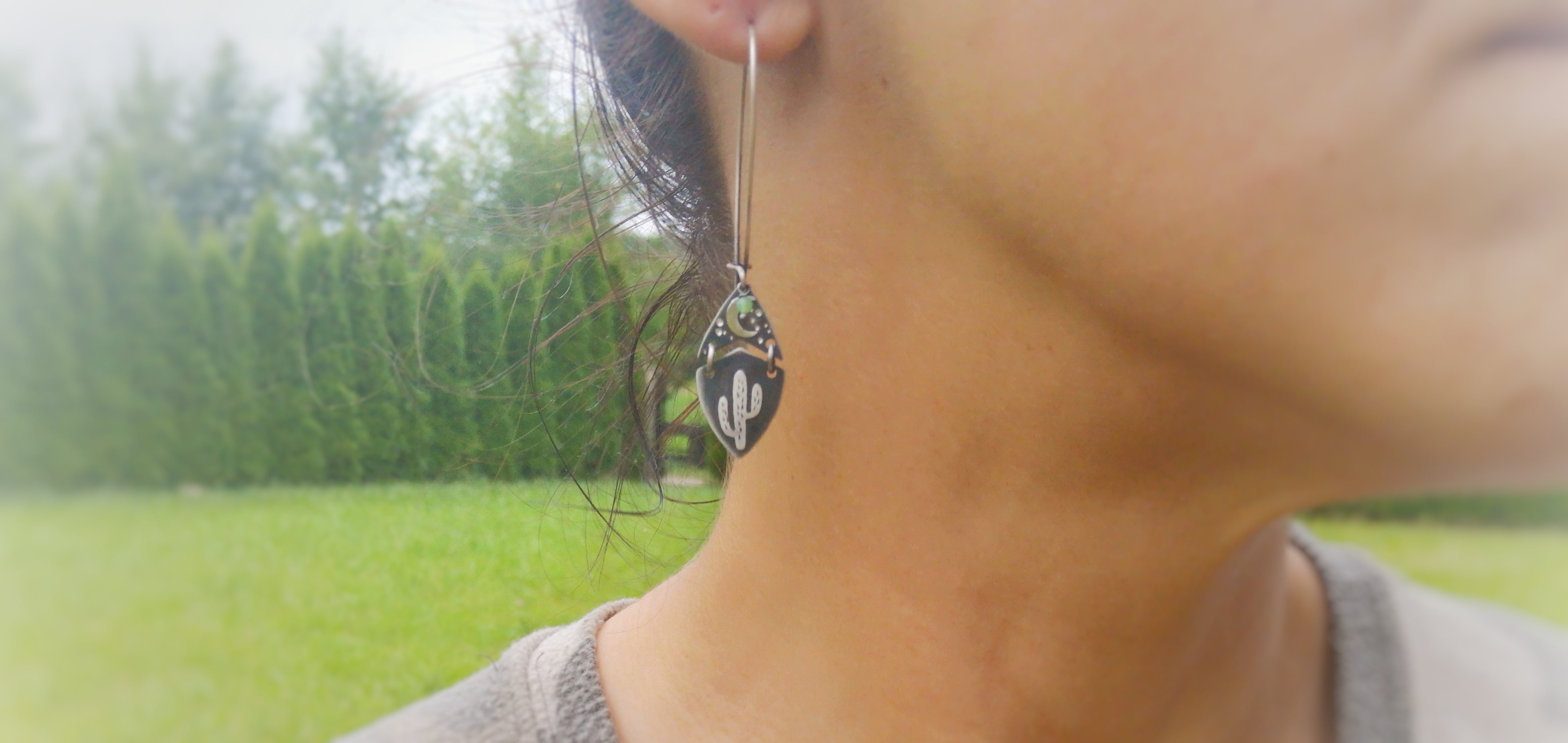 The Saguaro Cactus Earrings
