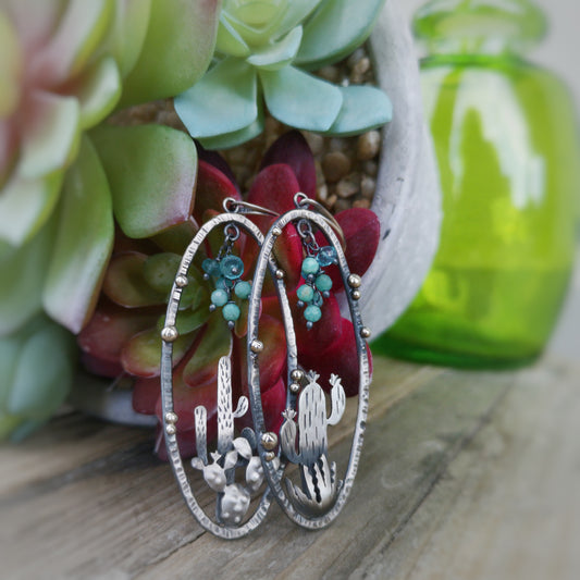 The Cactus Statement Earrings