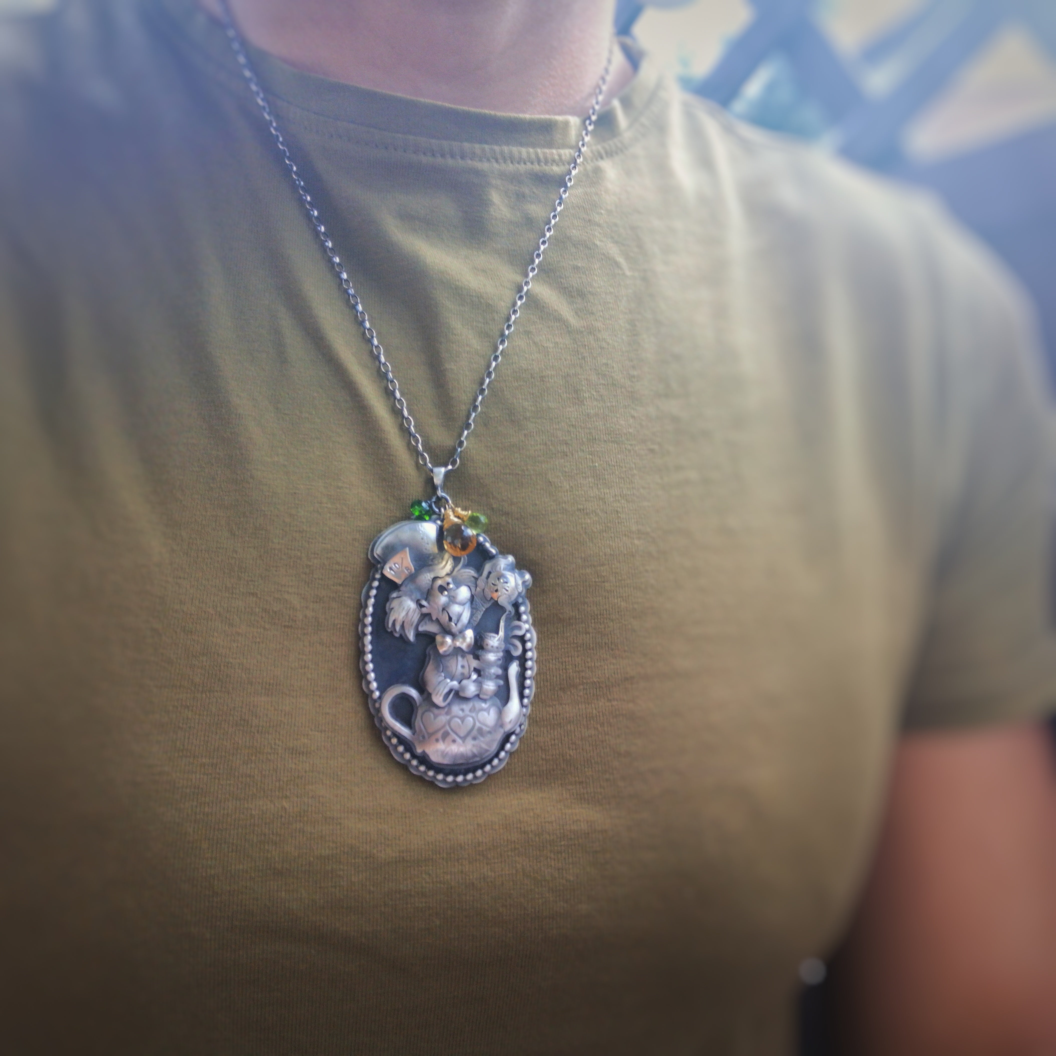 Mad Hatter - Alice in Wonderland Necklace