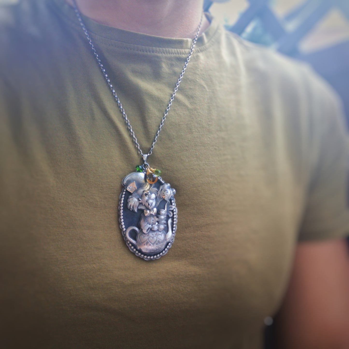 Mad Hatter - Alice in Wonderland Necklace