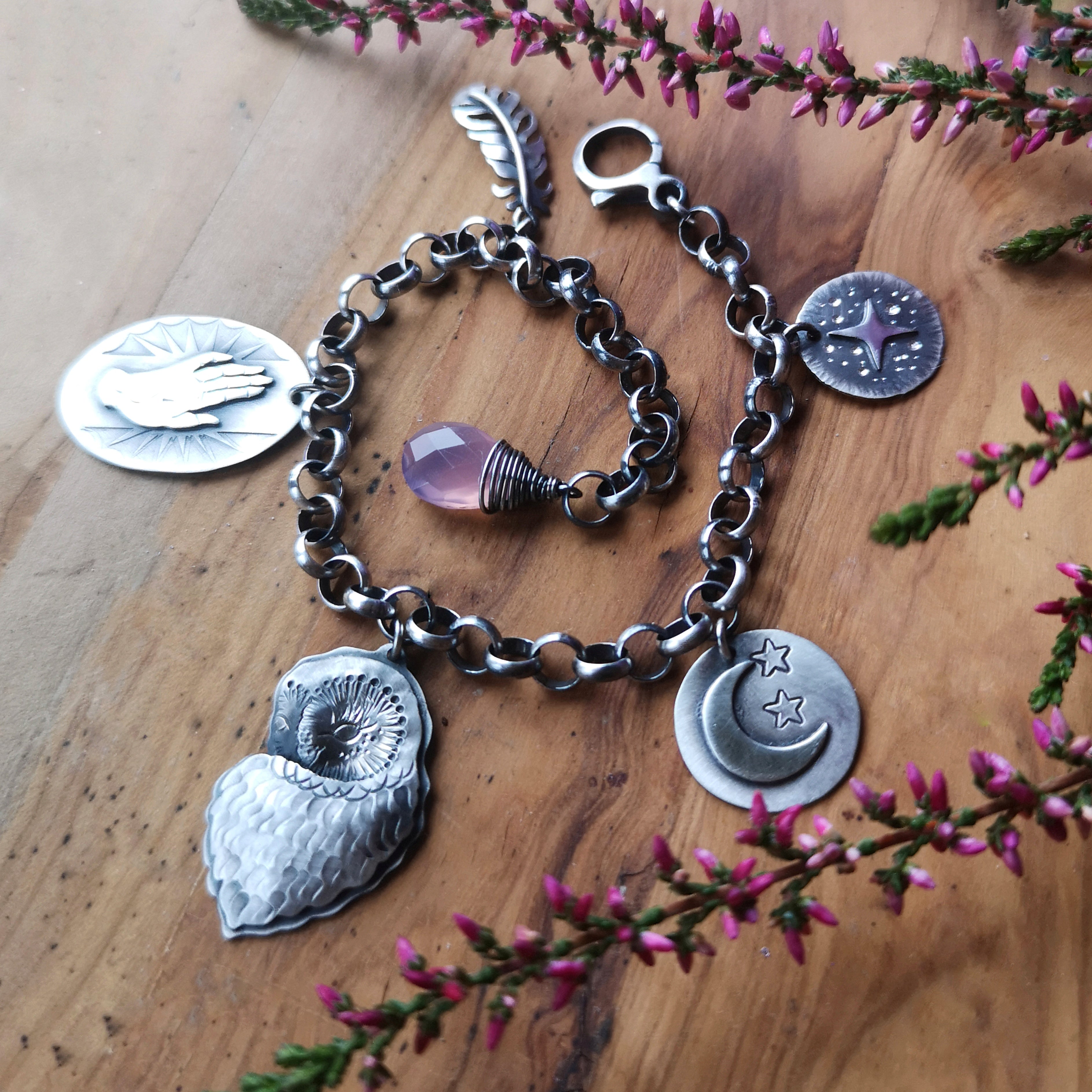 The Alchemy Bracelet - Owl & Magic