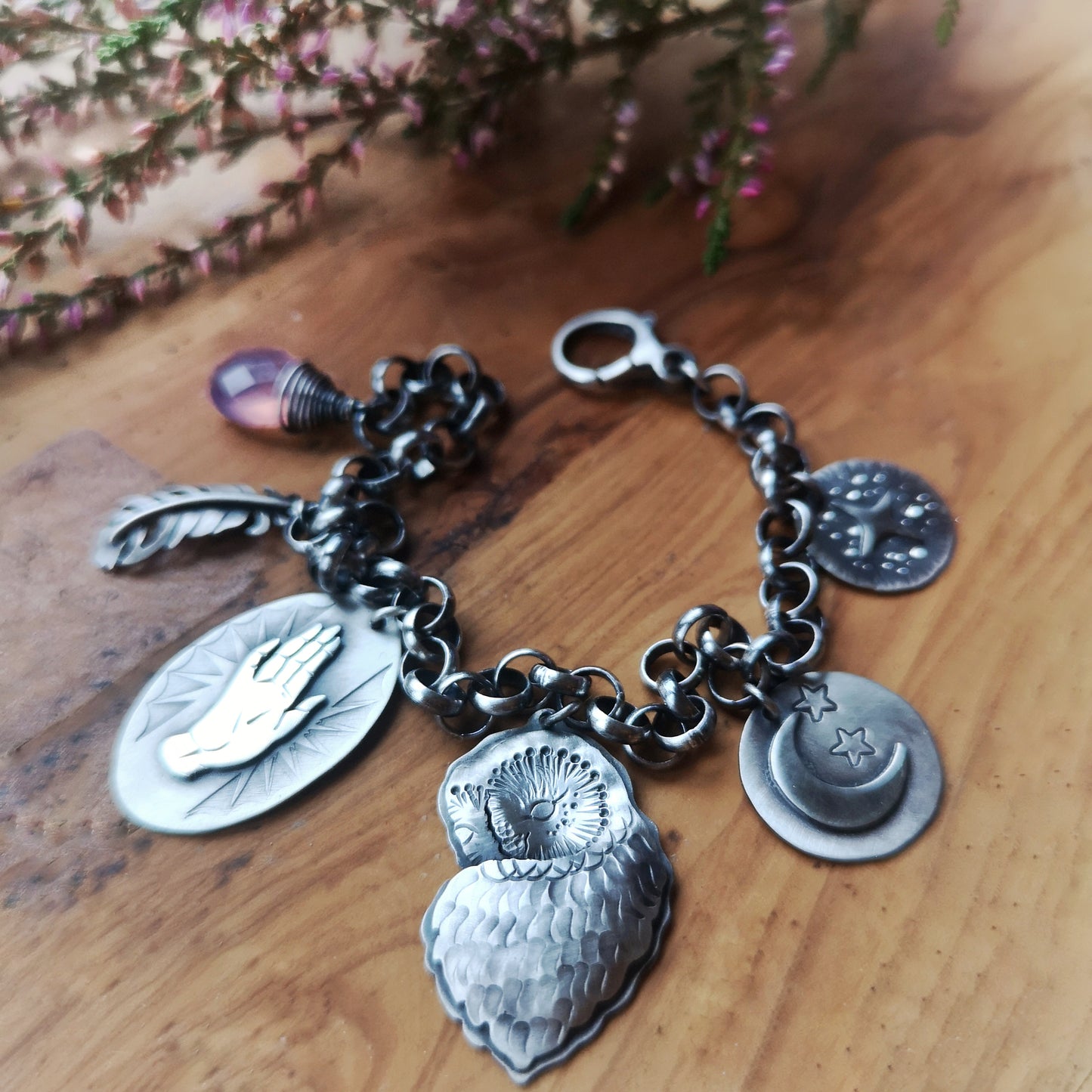 The Alchemy Bracelet - Owl & Magic