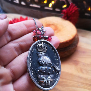 The Cupcake Bird Necklace
