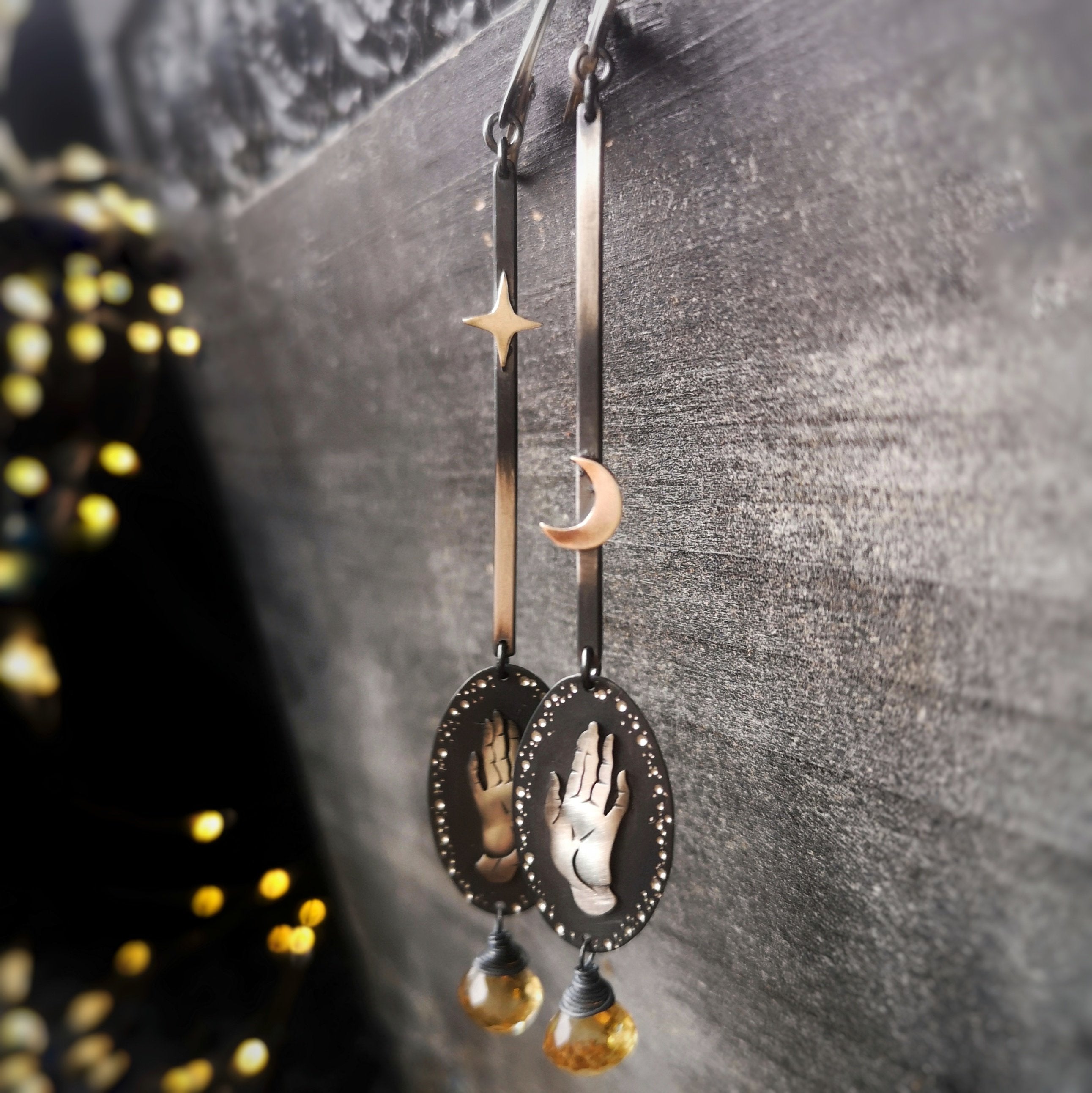 The Moon Goddess Earrings