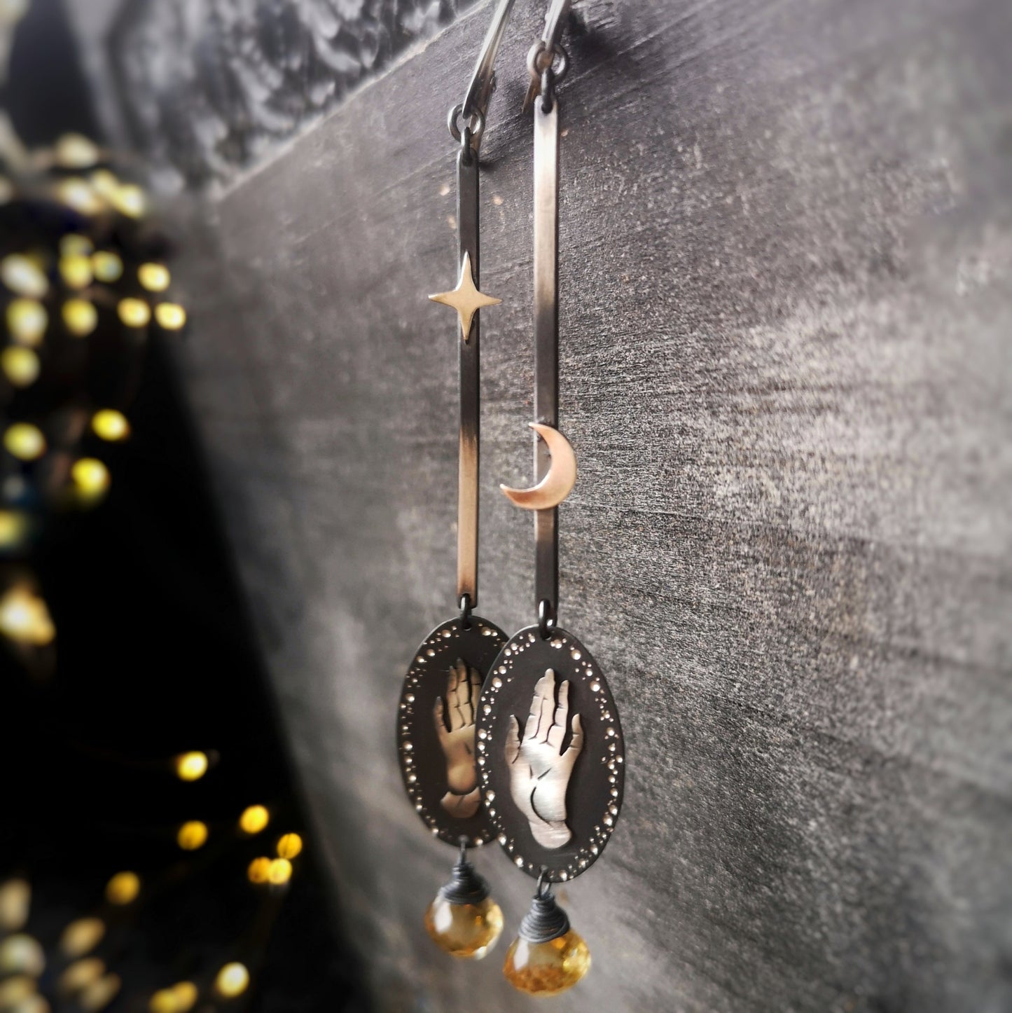 The Moon Goddess Earrings