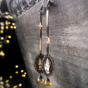 The Moon Goddess Earrings