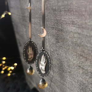 The Moon Goddess Earrings