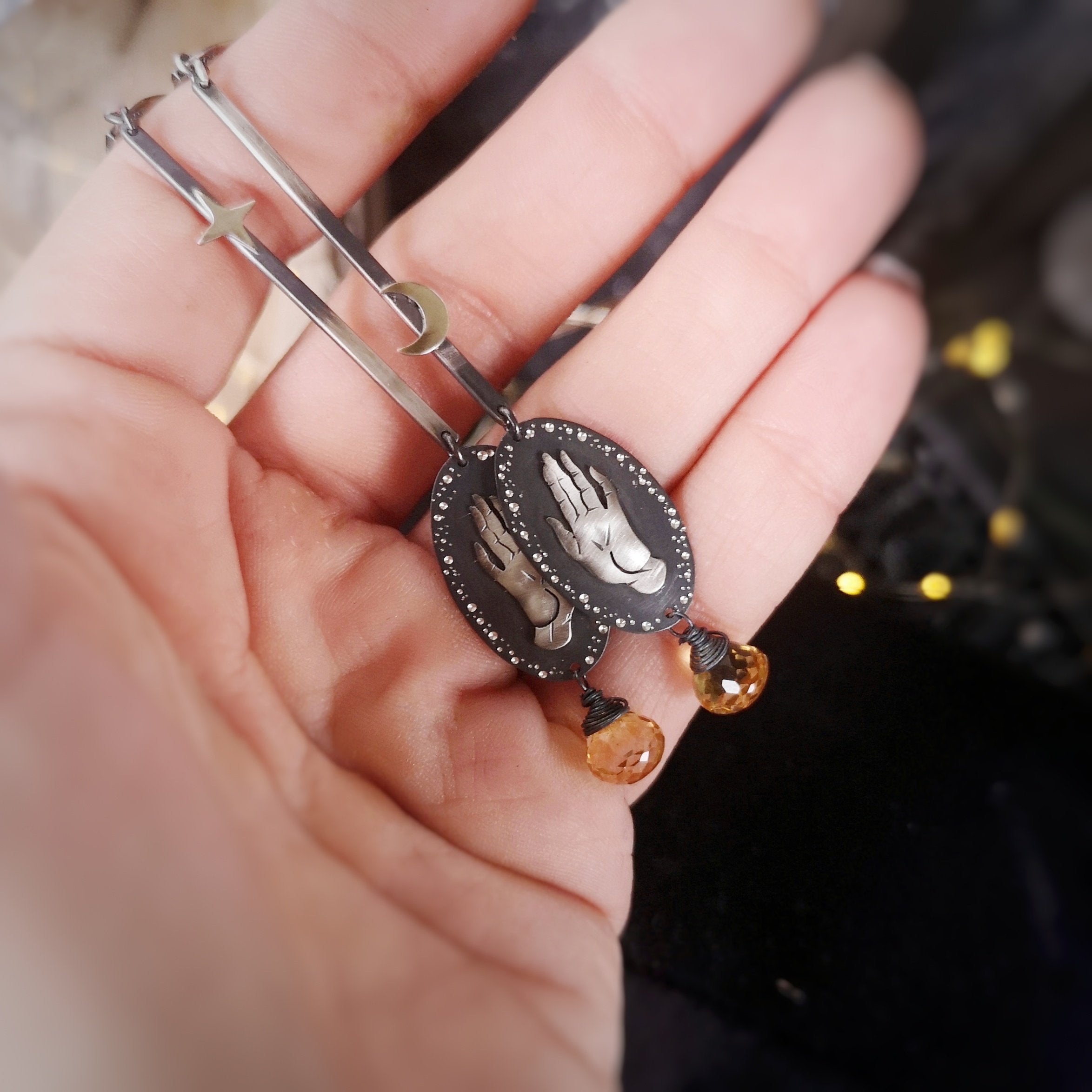 The Moon Goddess Earrings