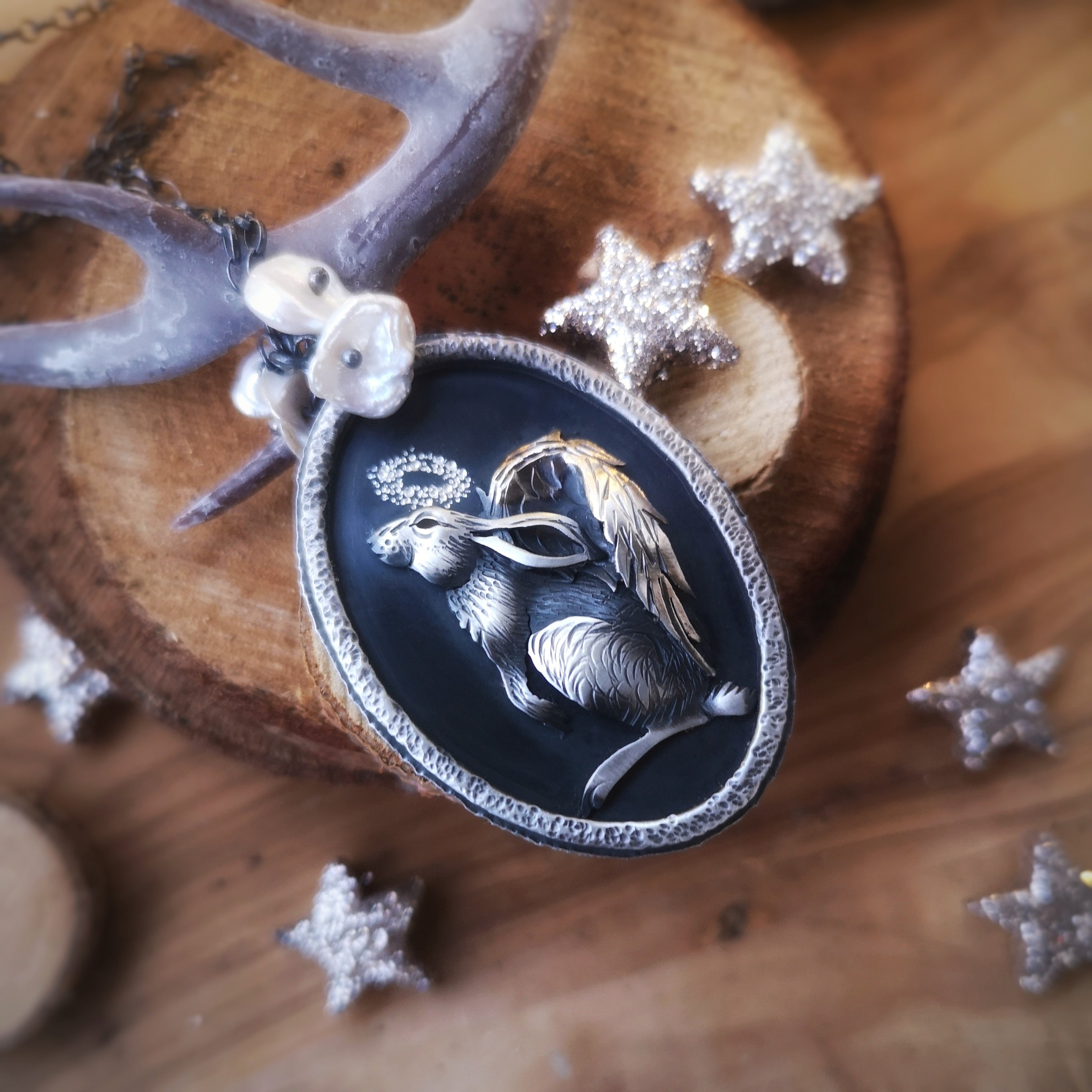 Hare The Angel Necklace