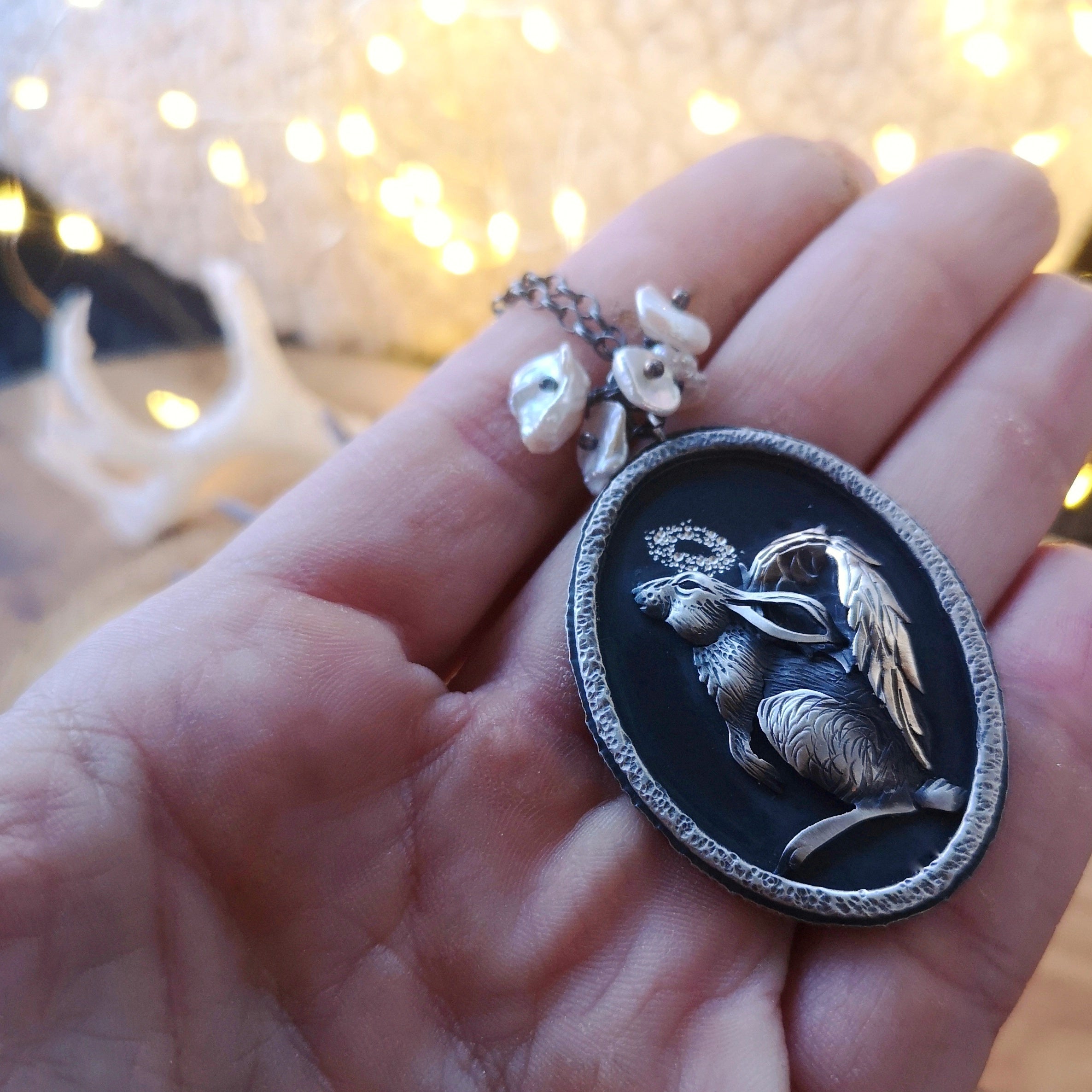 Hare The Angel Necklace