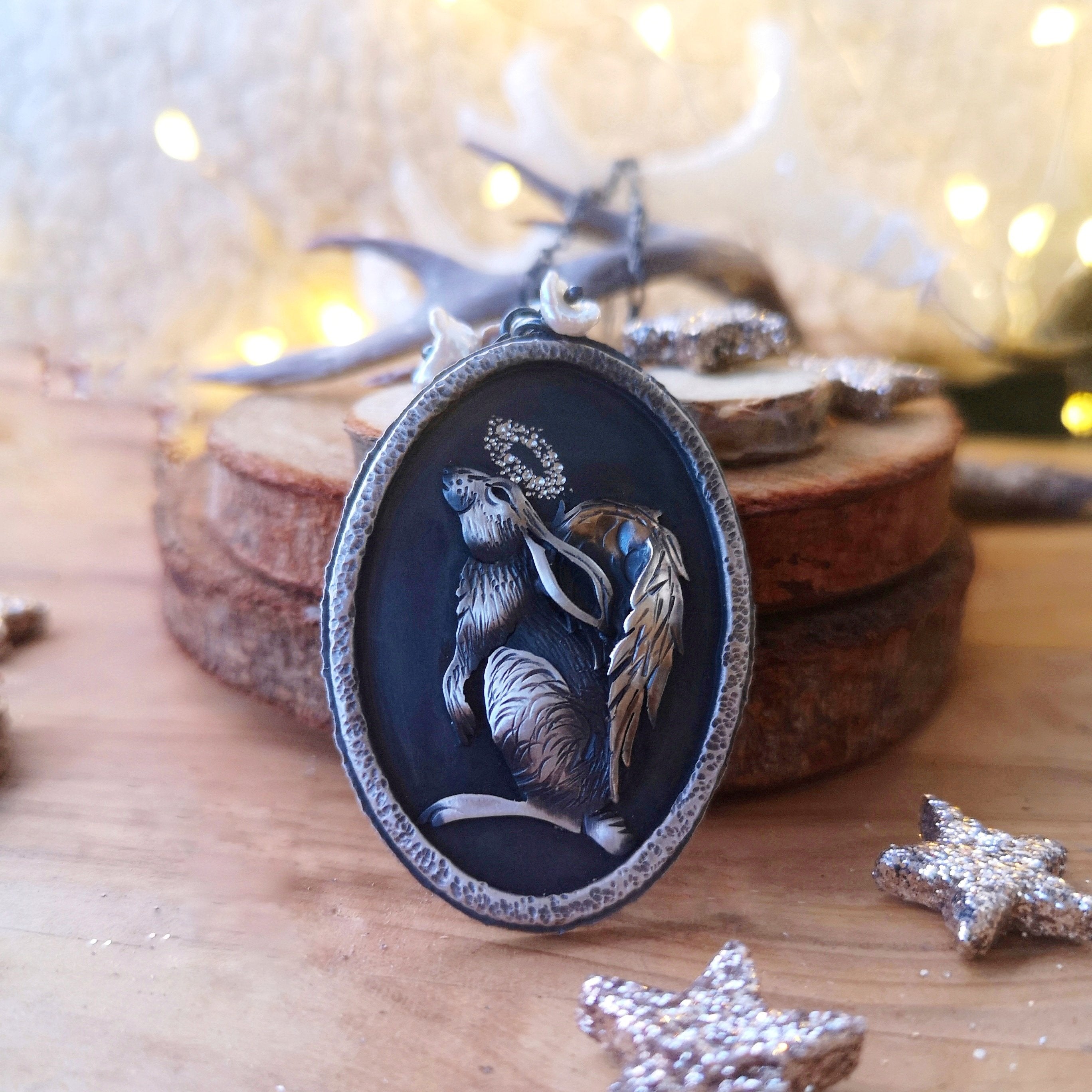 Hare The Angel Necklace
