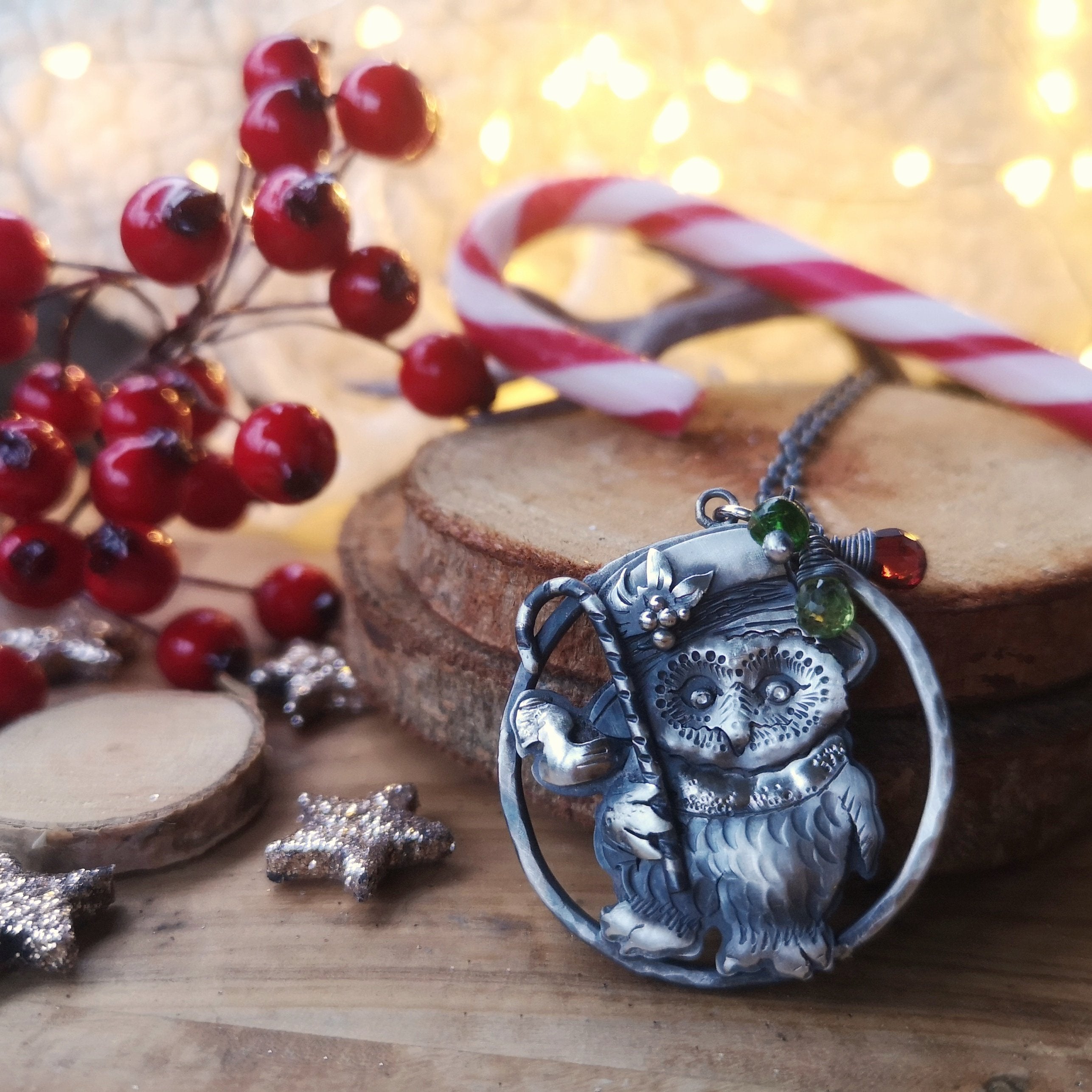 The Very Merry Owl Necklace