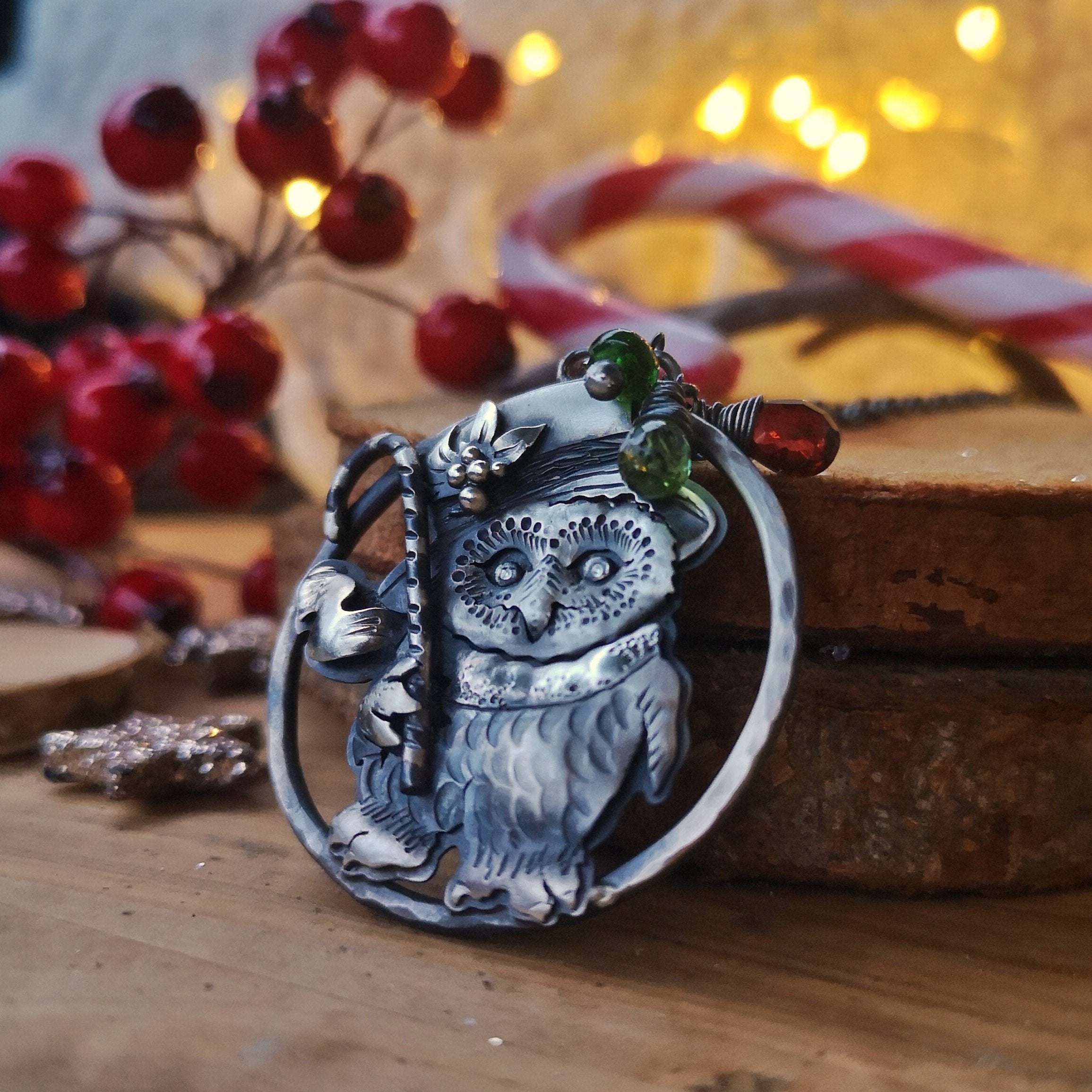The Very Merry Owl Necklace