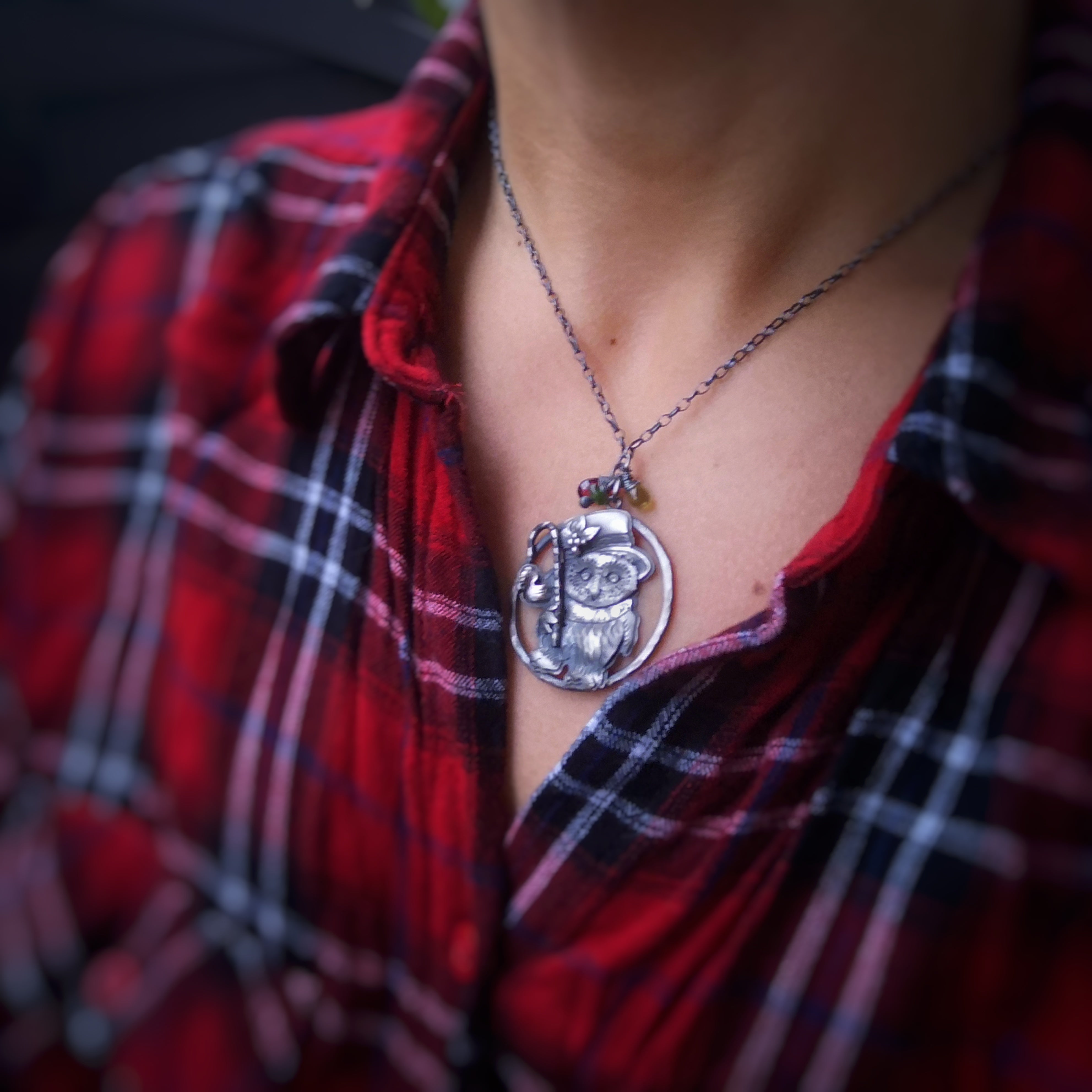 The Very Merry Owl Necklace
