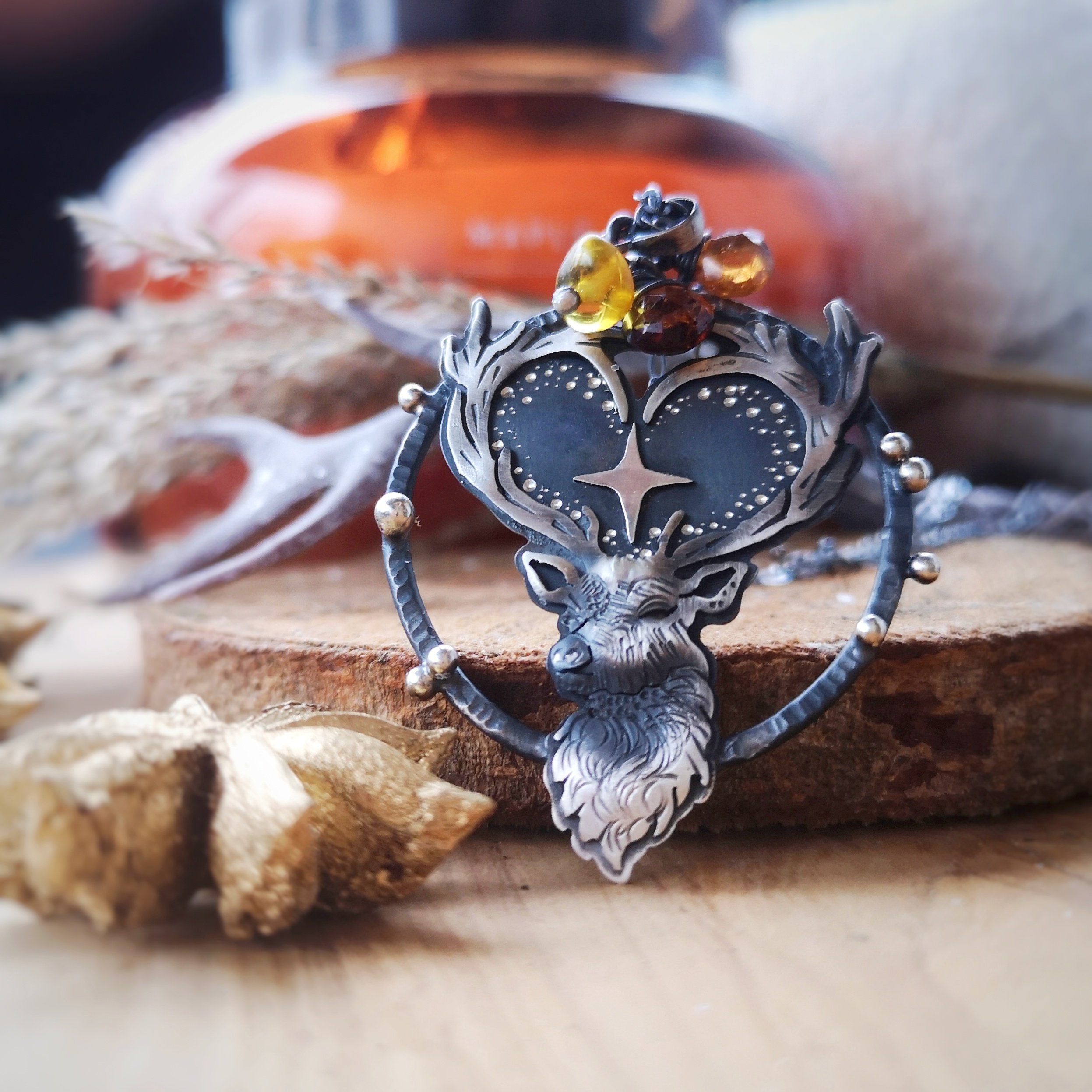 The Loving Deer Necklace