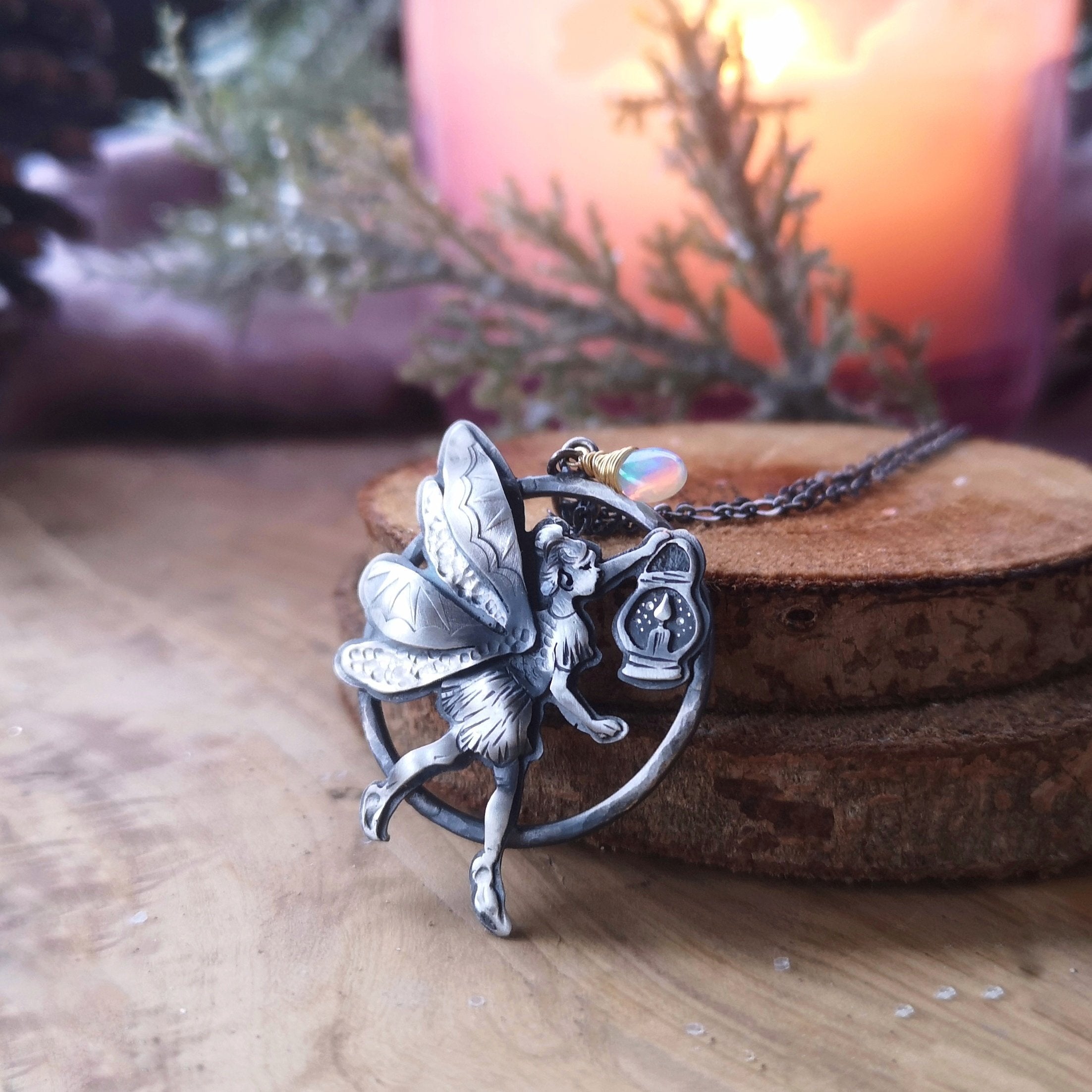 The Light Bearer Fairy Necklace