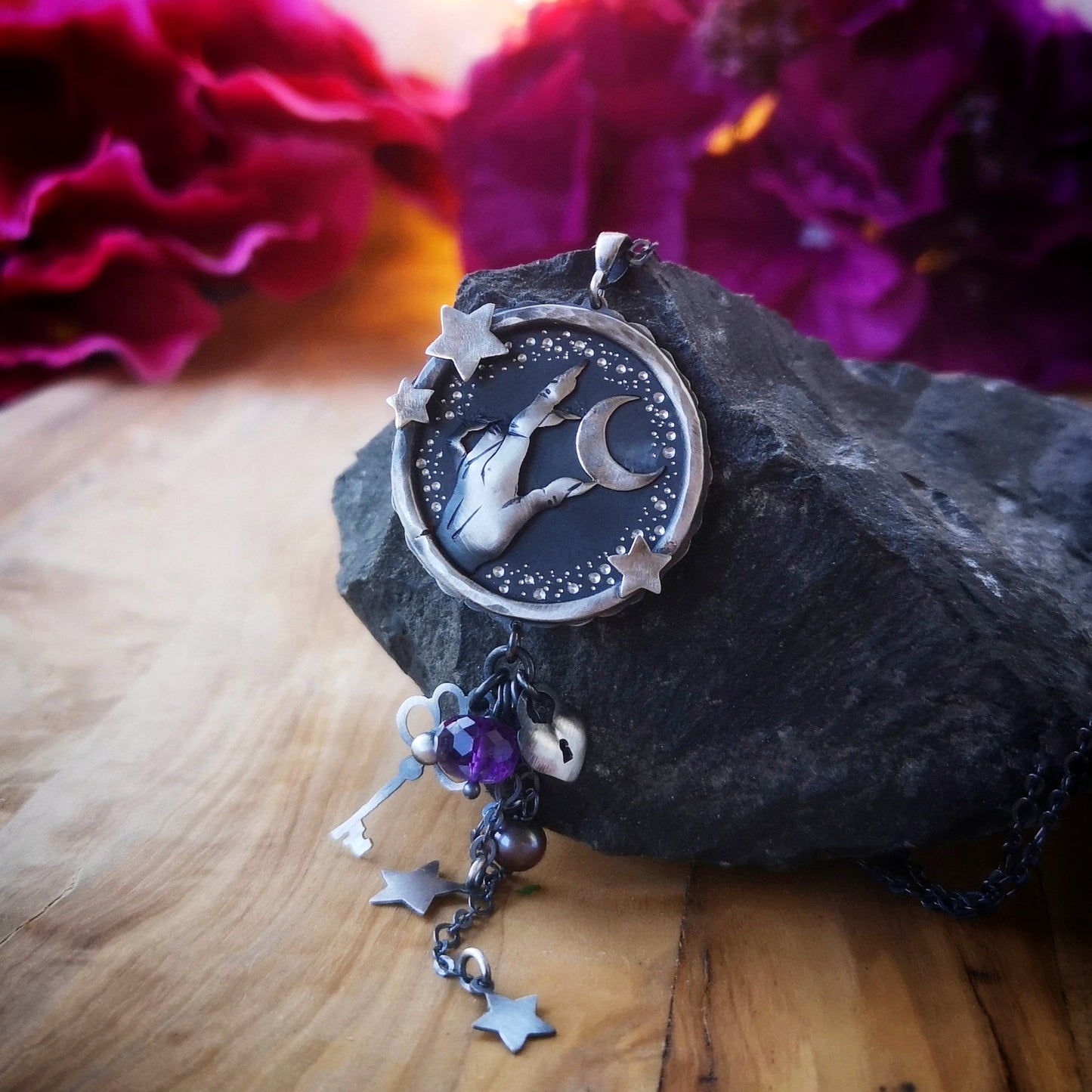 The Moon Goddess Lariat Necklace