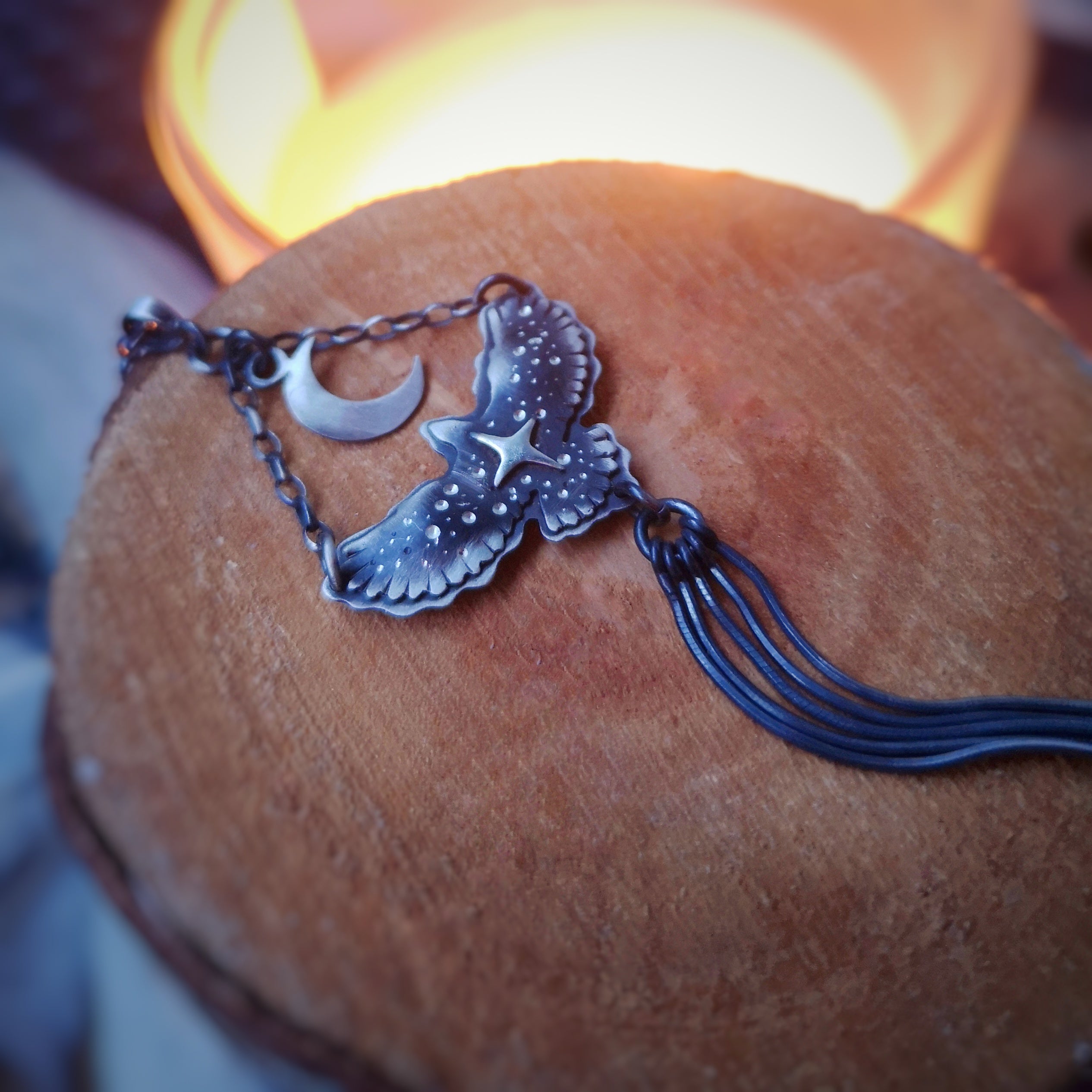 Hawk Medicine Tassel Necklace