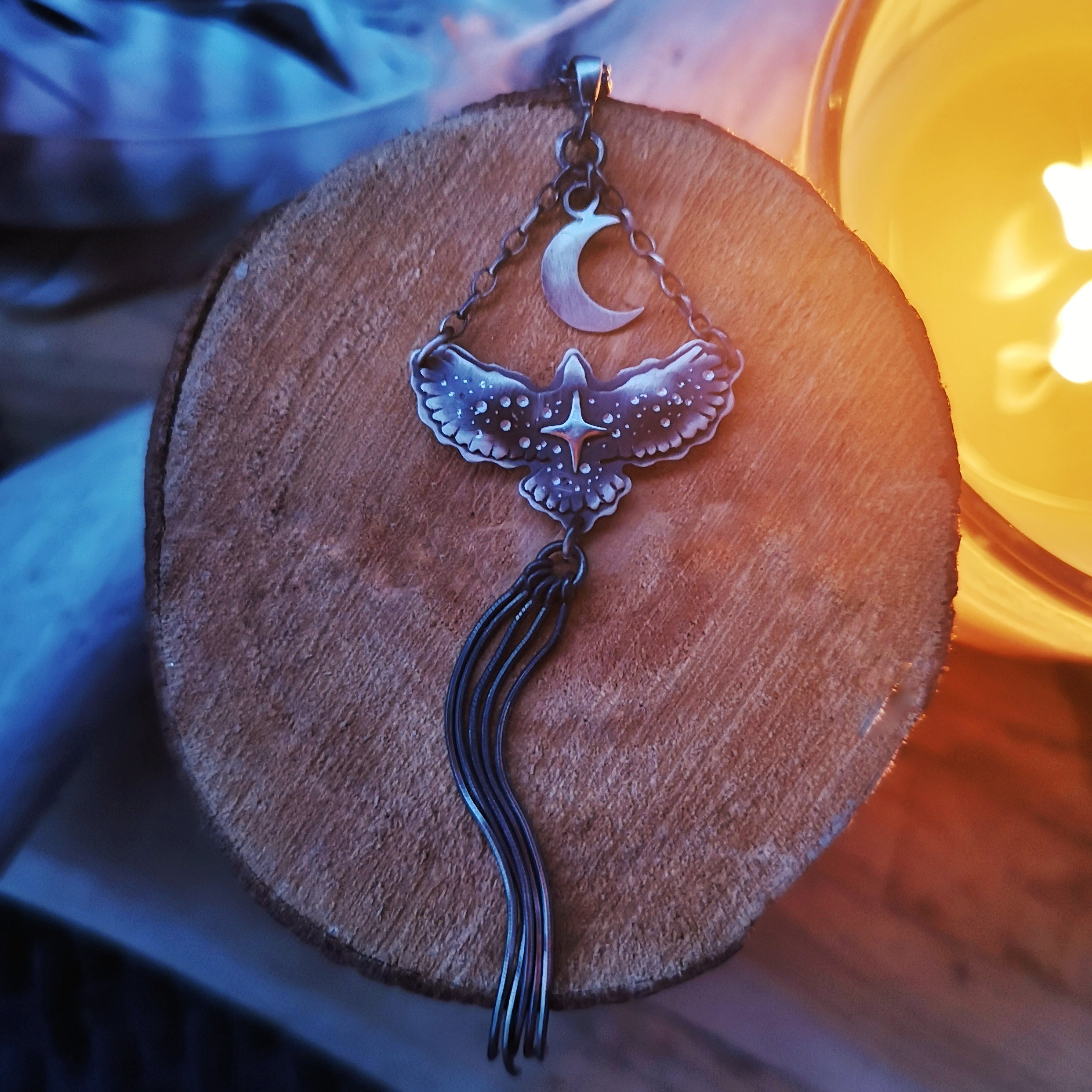 Hawk Medicine Tassel Necklace