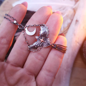 Hawk Medicine Tassel Necklace