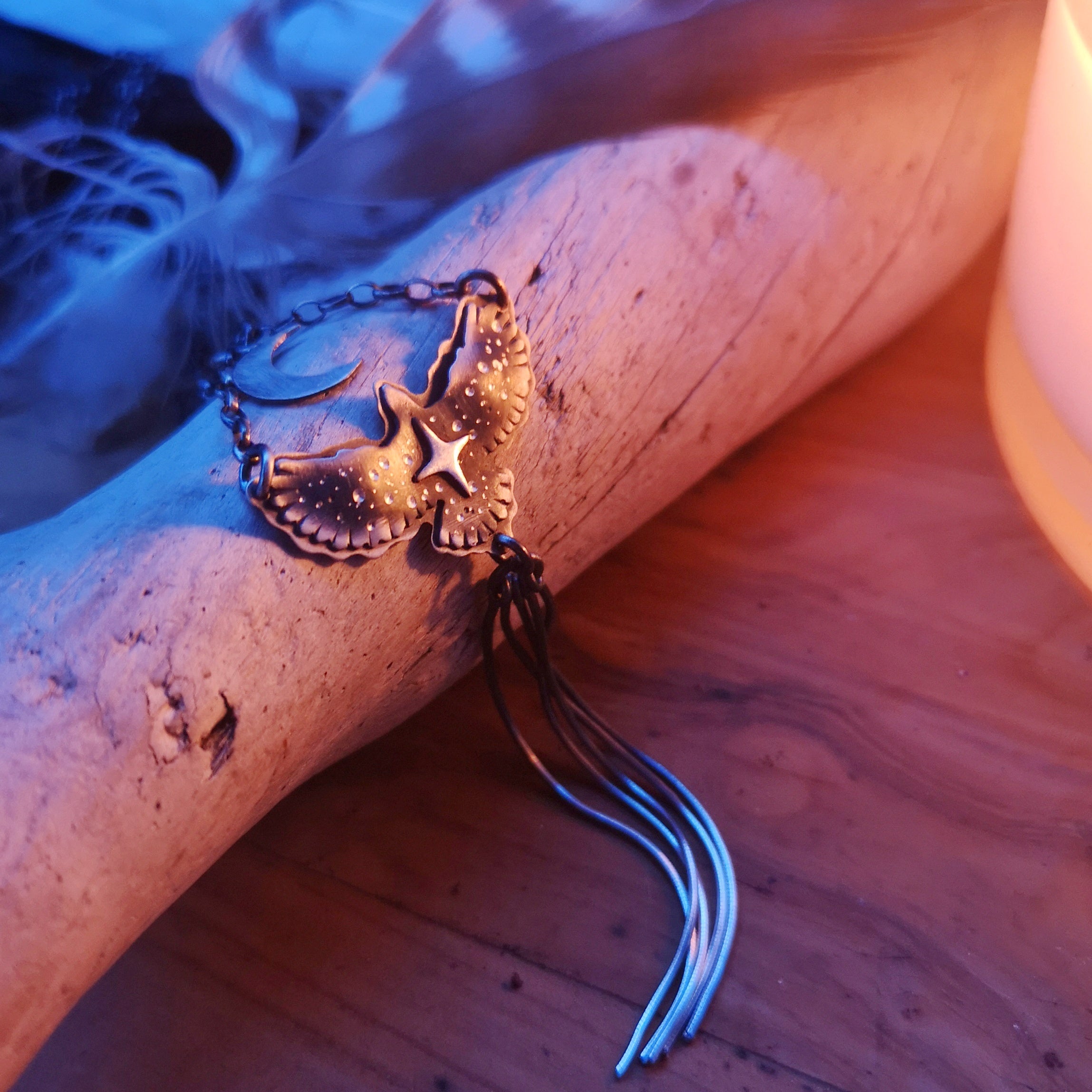 Hawk Medicine Tassel Necklace