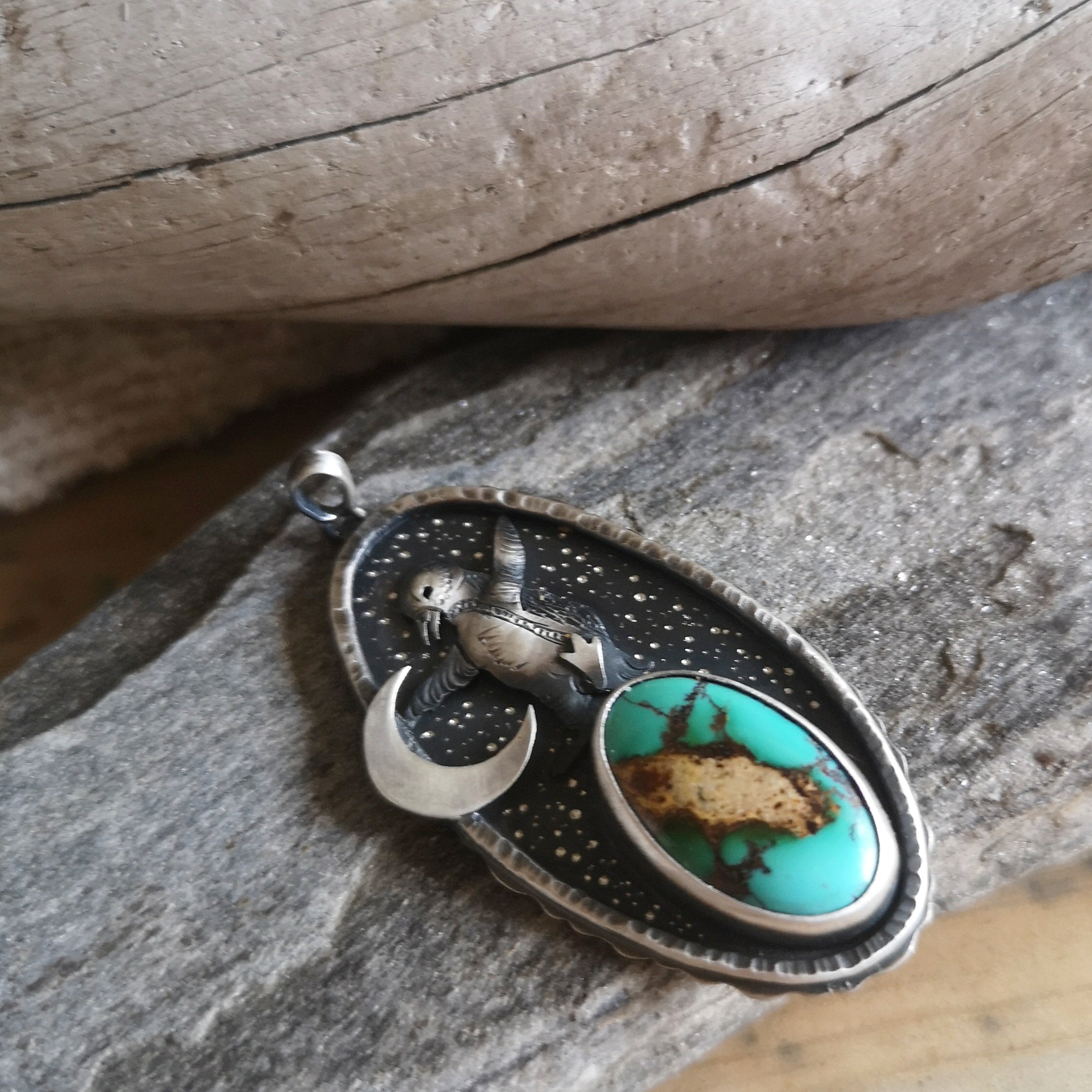 The Penguin & Royston Turquoise Necklace  III