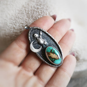 The Penguin & Royston Turquoise Necklace  III