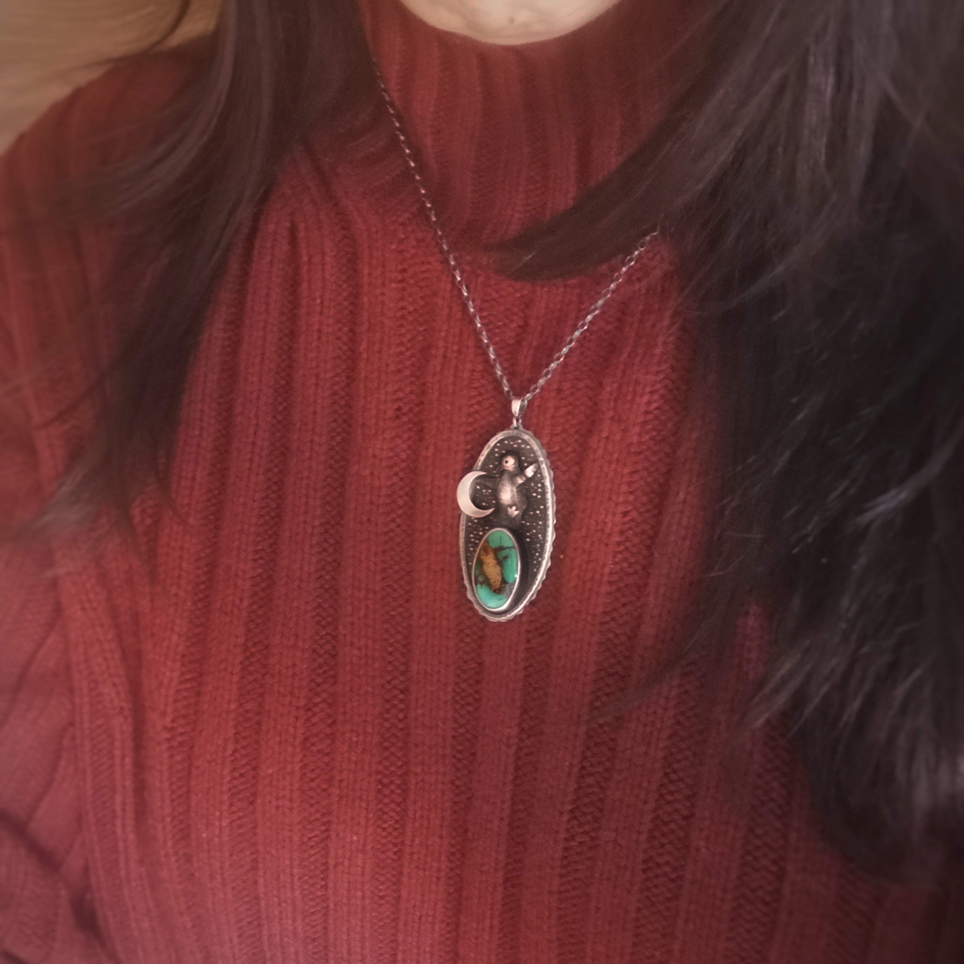 The Penguin & Royston Turquoise Necklace  III