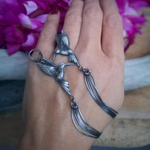 The Healer Earrings - Hummingbird Earrings
