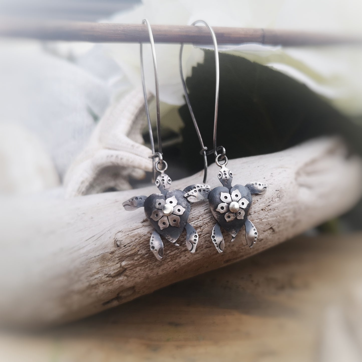 The Loving Turtle Earrings